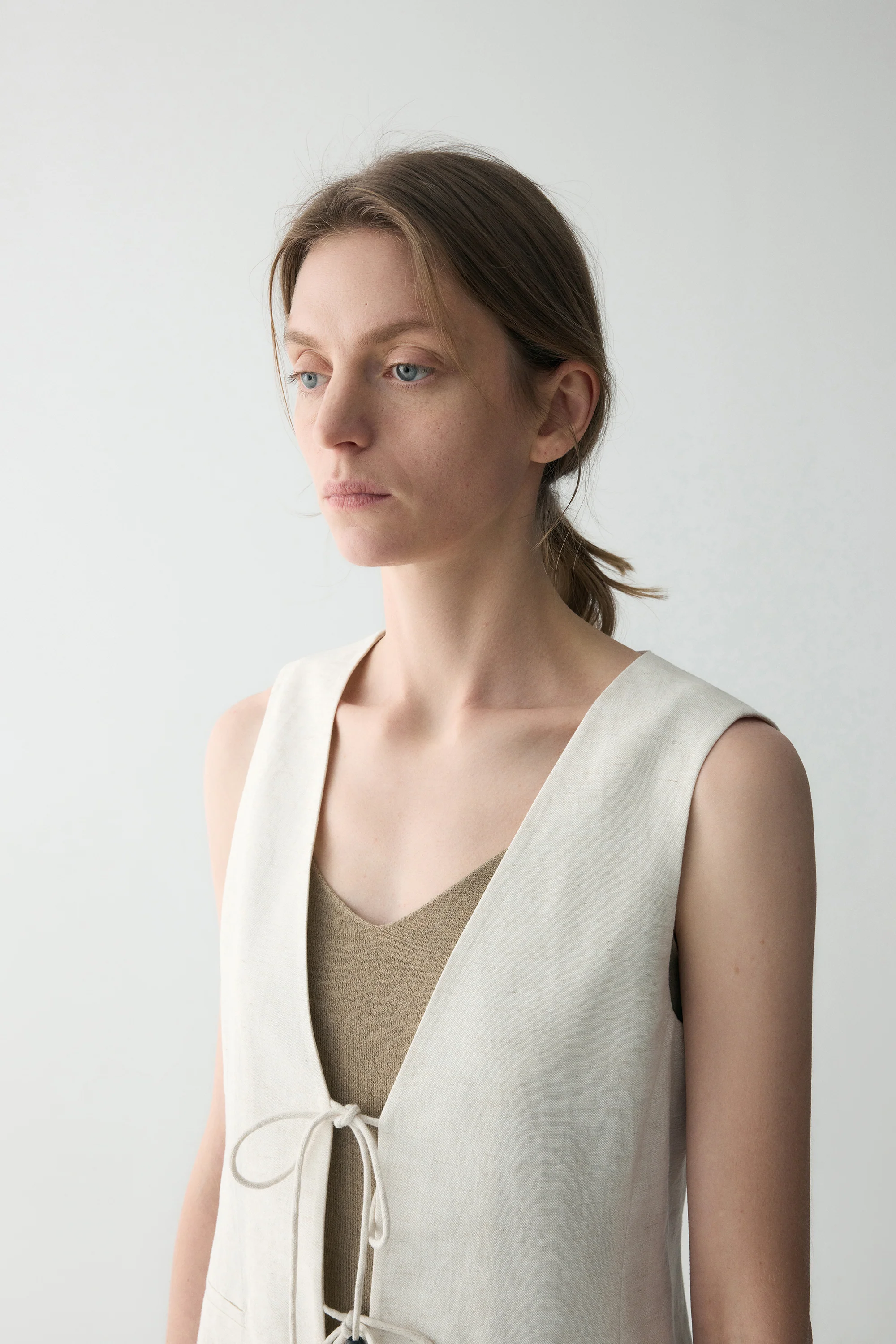 Tie-front Vest - Image 11