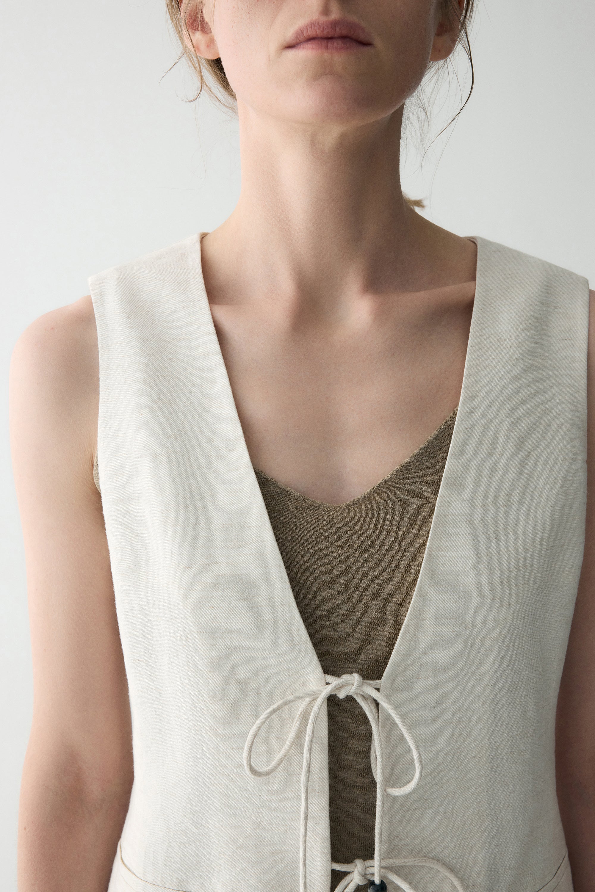 Tie-front Vest - Image 12