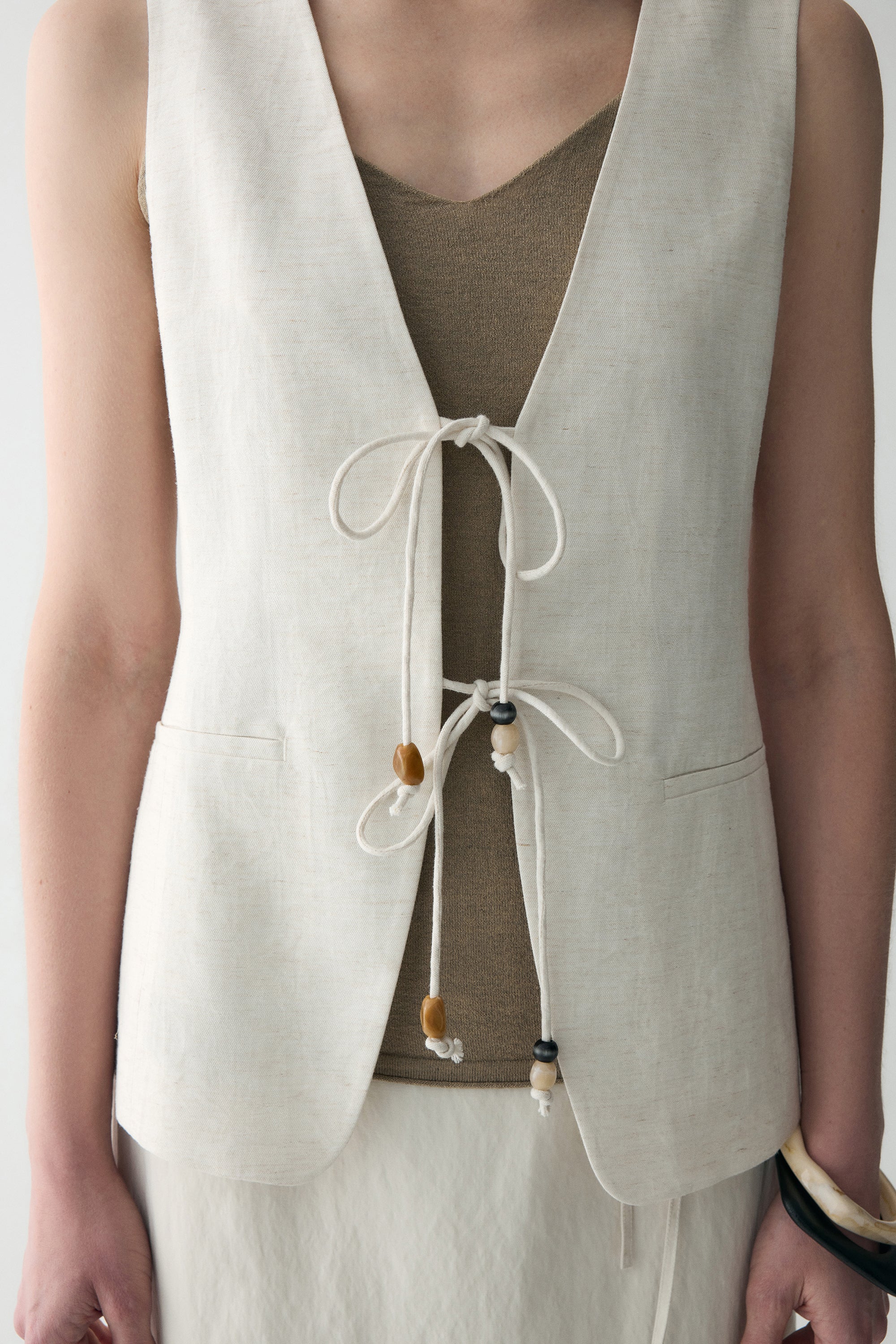 Tie-front Vest - Image 13