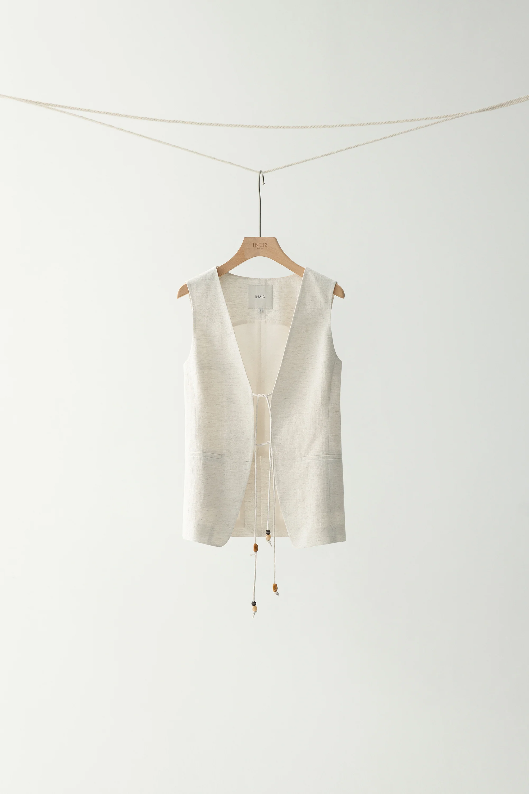 Tie-front Vest - Image 2