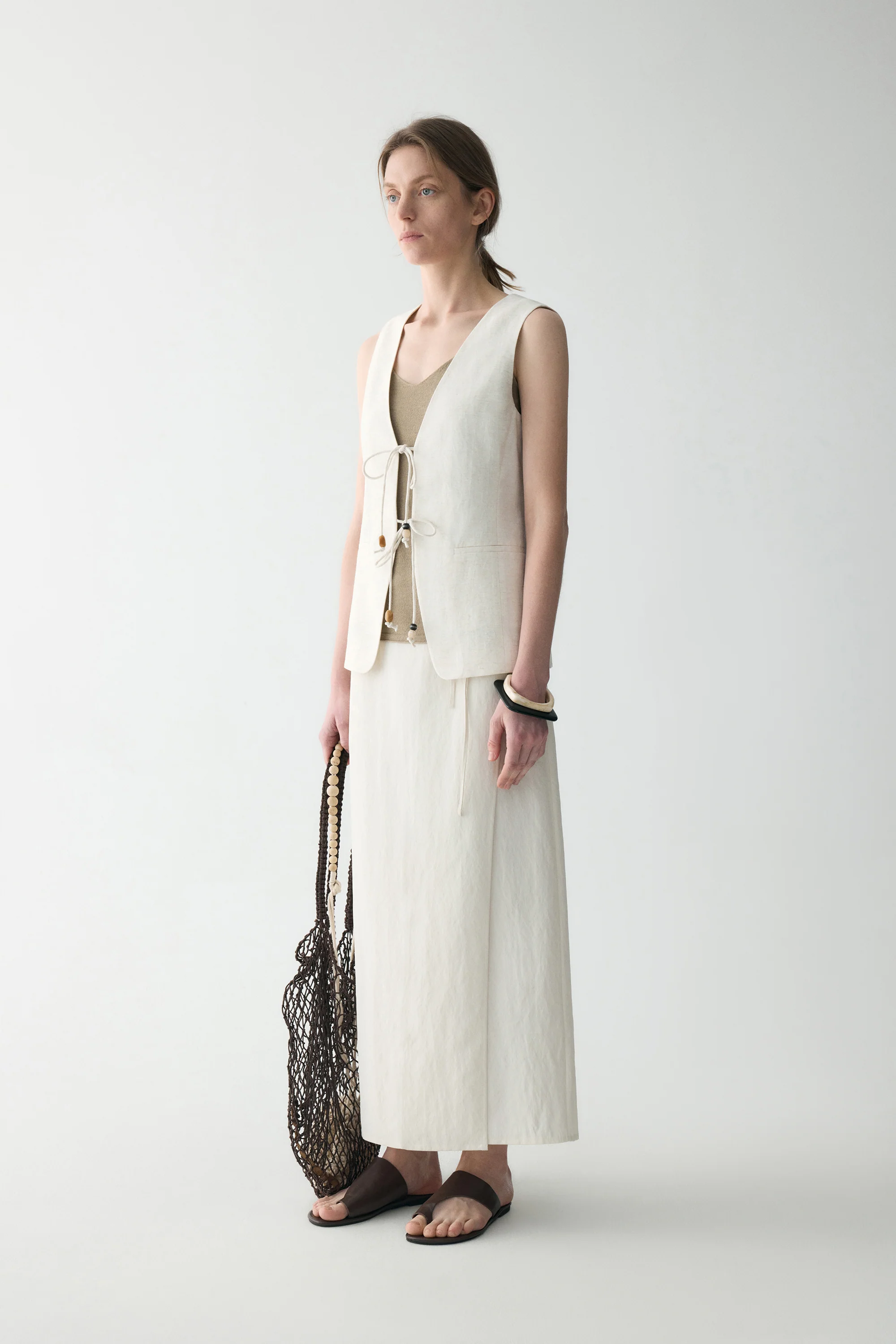 Tie-front Vest - Image 4