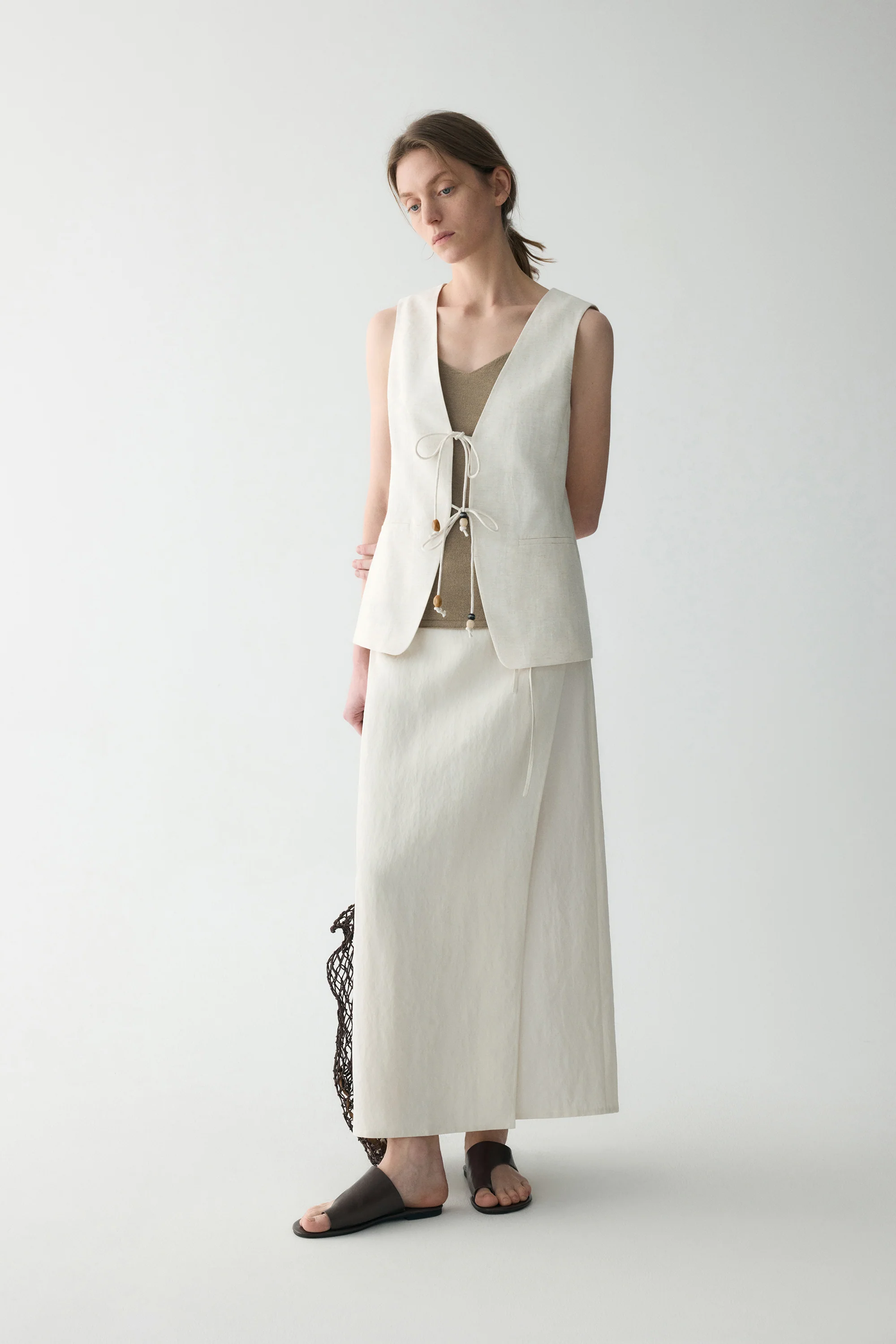 Tie-front Vest - Image 6