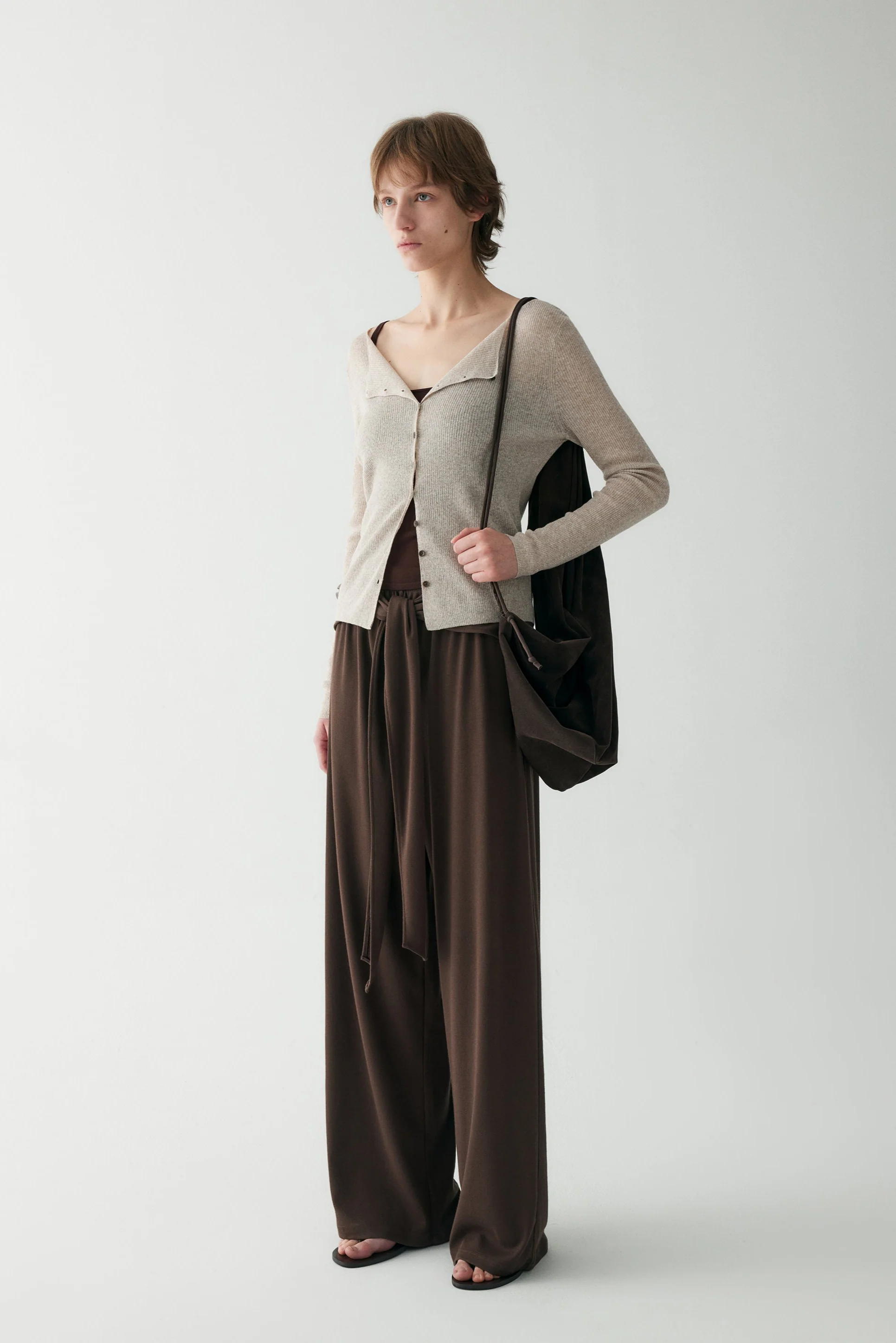 Cotton-linen Knitted Cardigan - Image 13