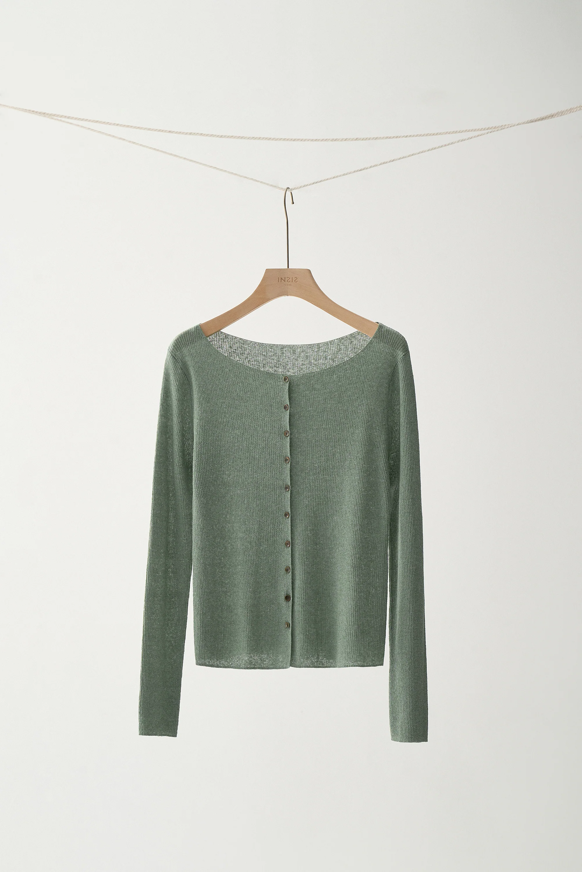 Cotton-linen Knitted Cardigan - Image 2