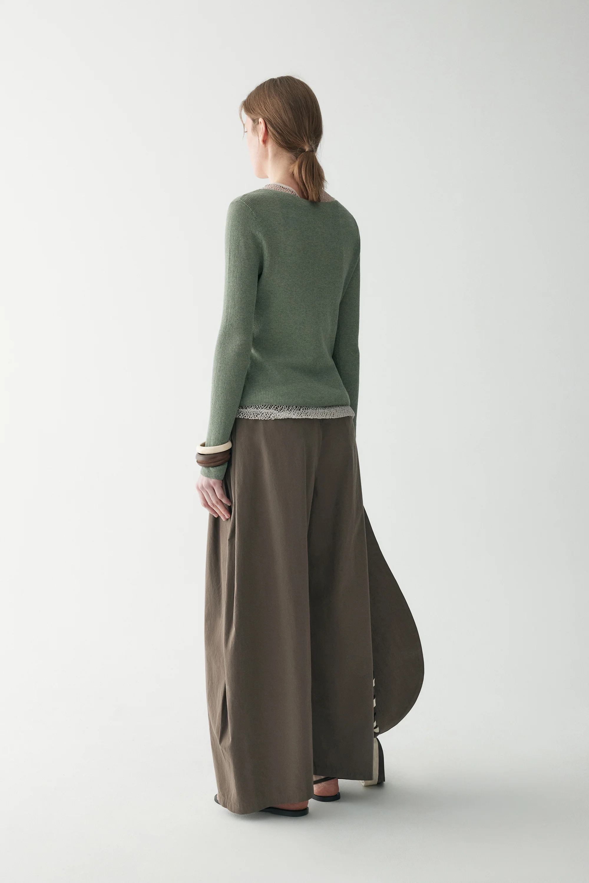 Cotton-linen Knitted Cardigan - Image 5