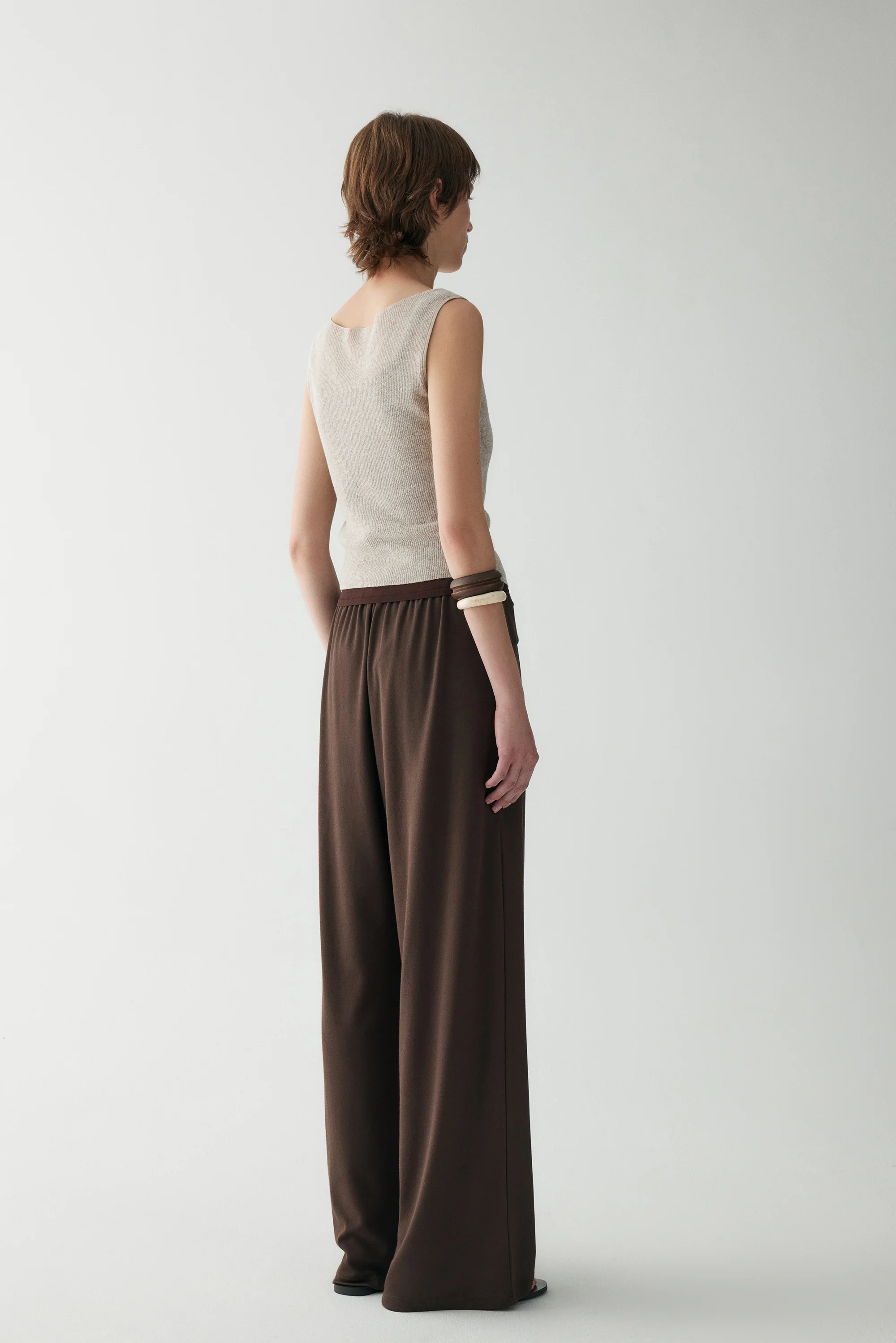 Cotton-linen Kintted Vest - Image 11