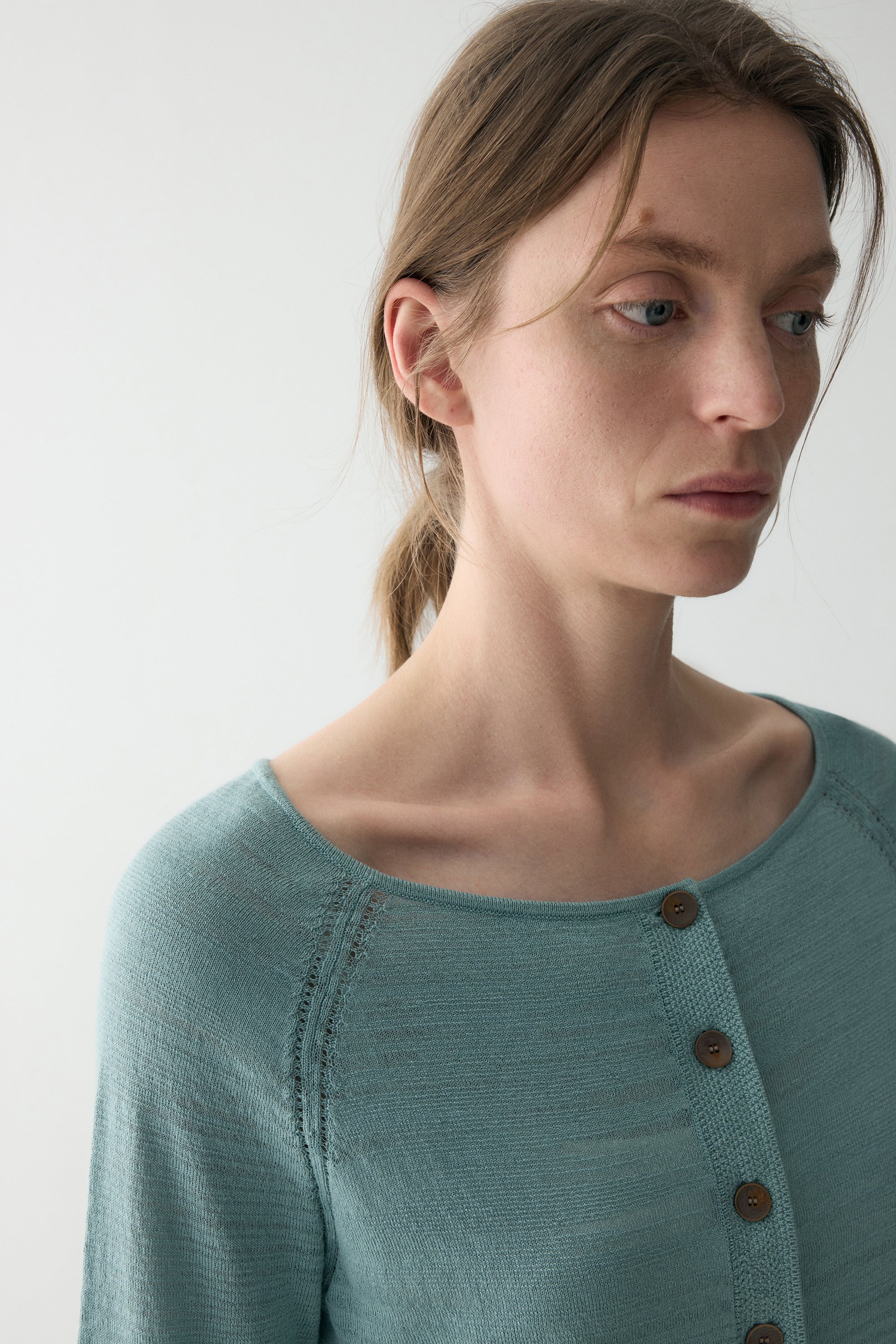Round Neck Cardigan - Image 11