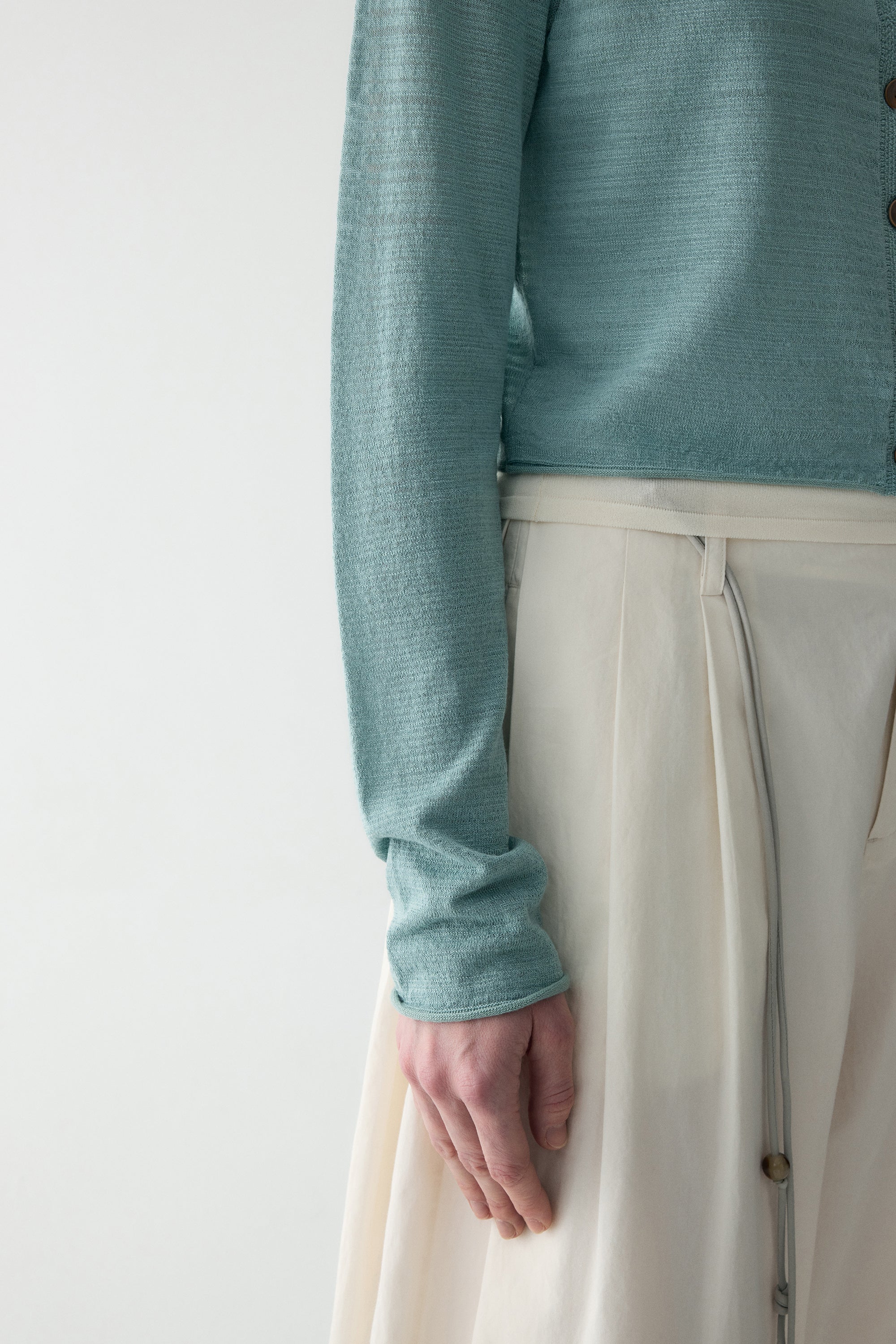 Round Neck Cardigan - Image 14