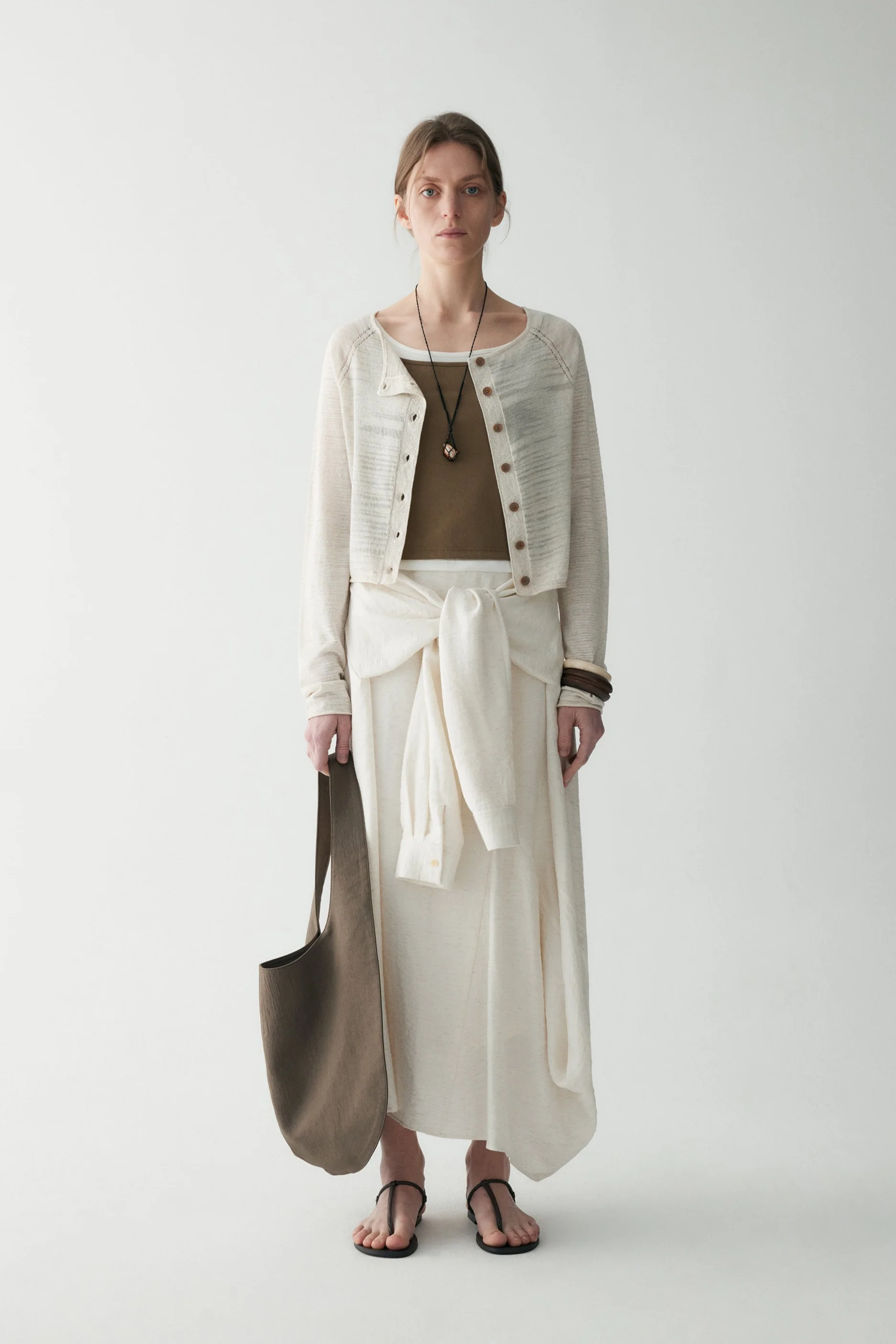 Round Neck Cardigan - Image 16