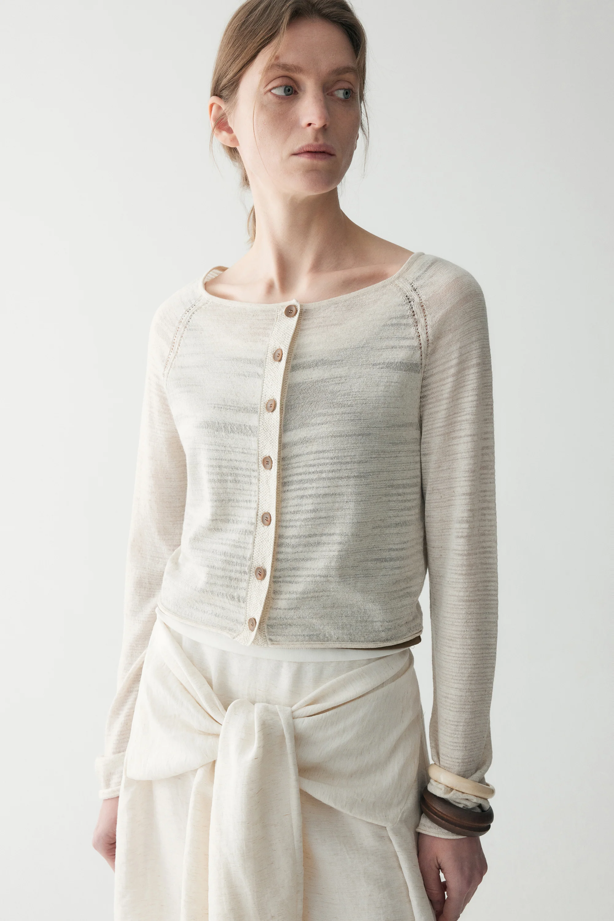 Round Neck Cardigan - Image 20