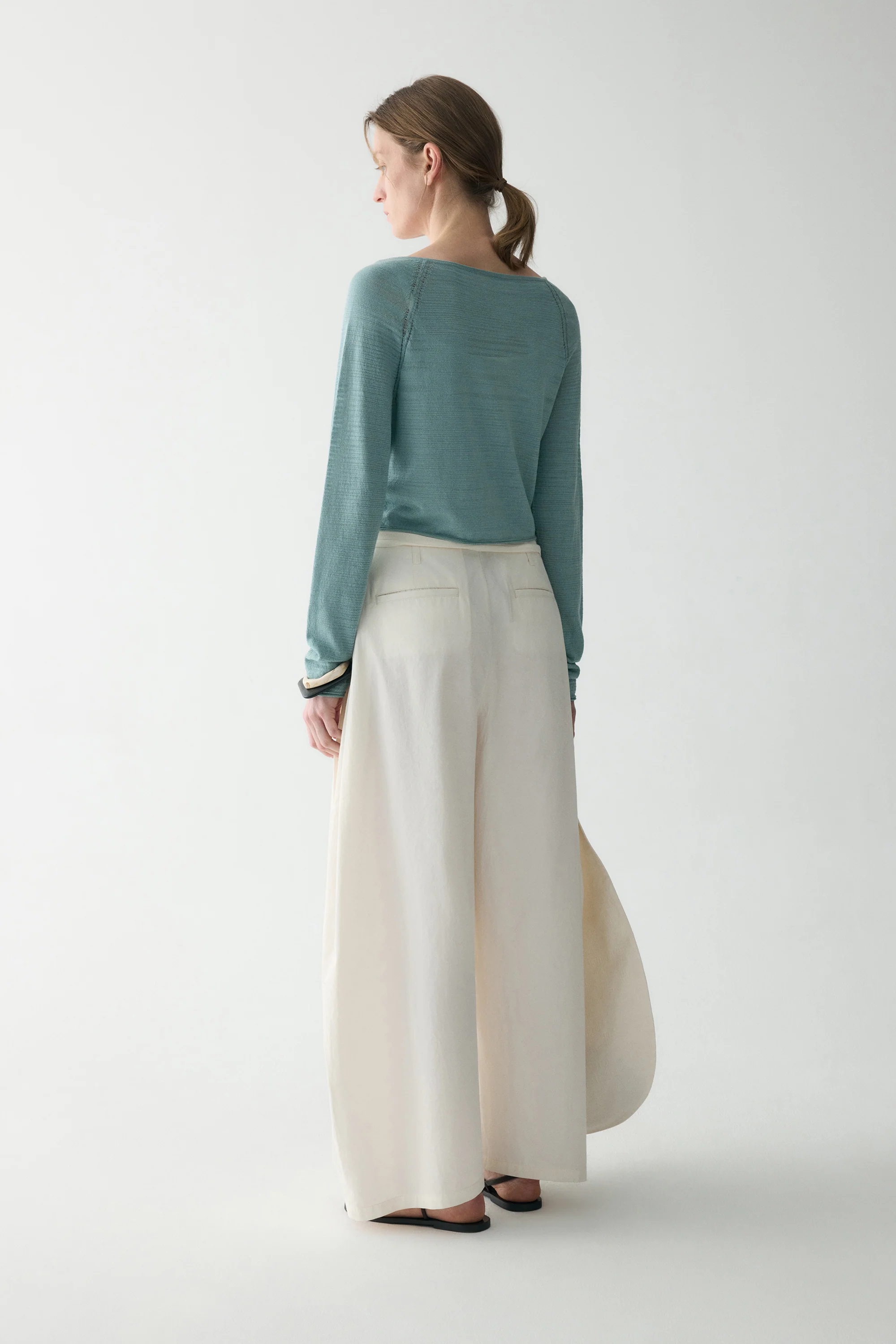 Round Neck Cardigan - Image 6