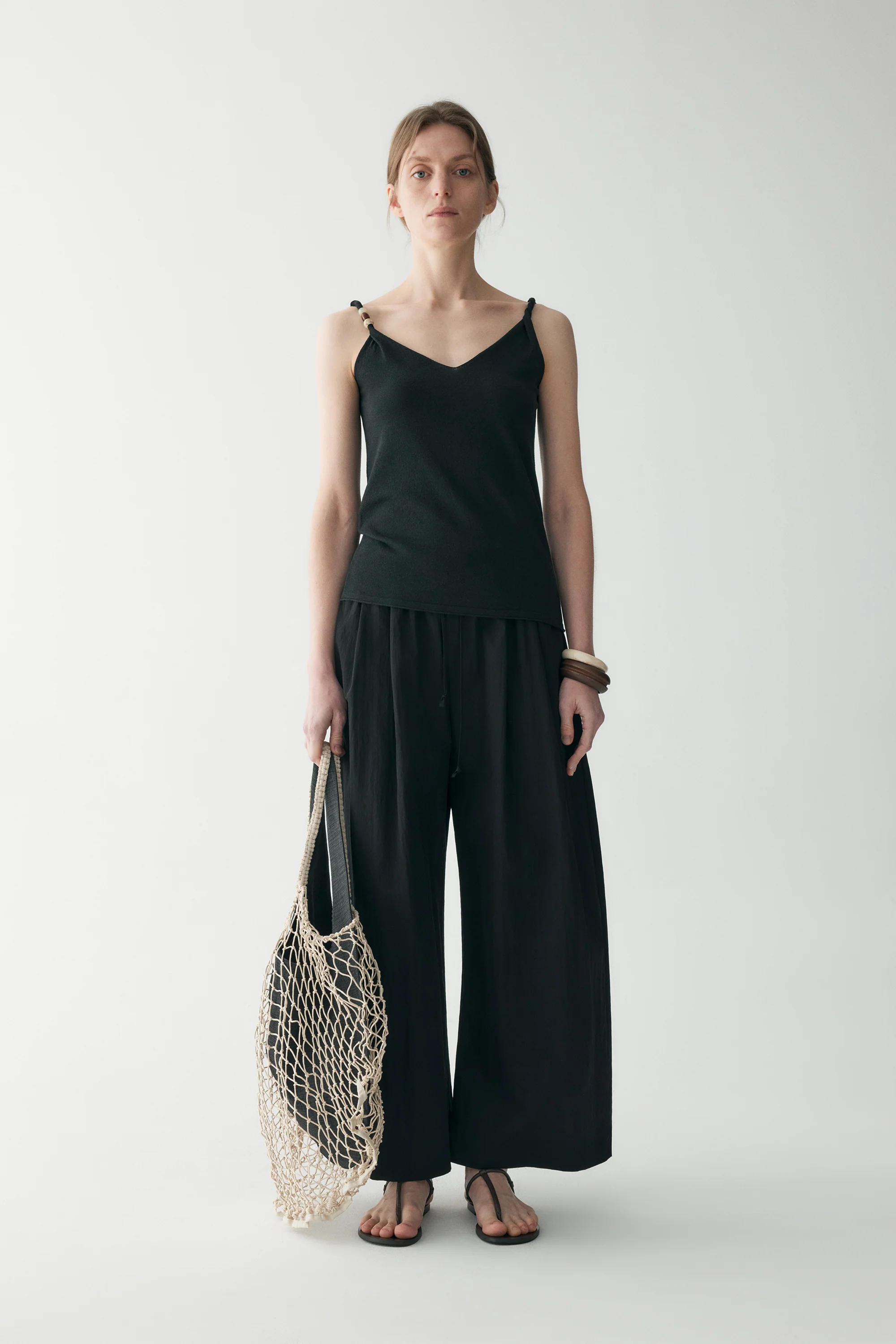 Elasticated Straight-leg Pants - Image 13