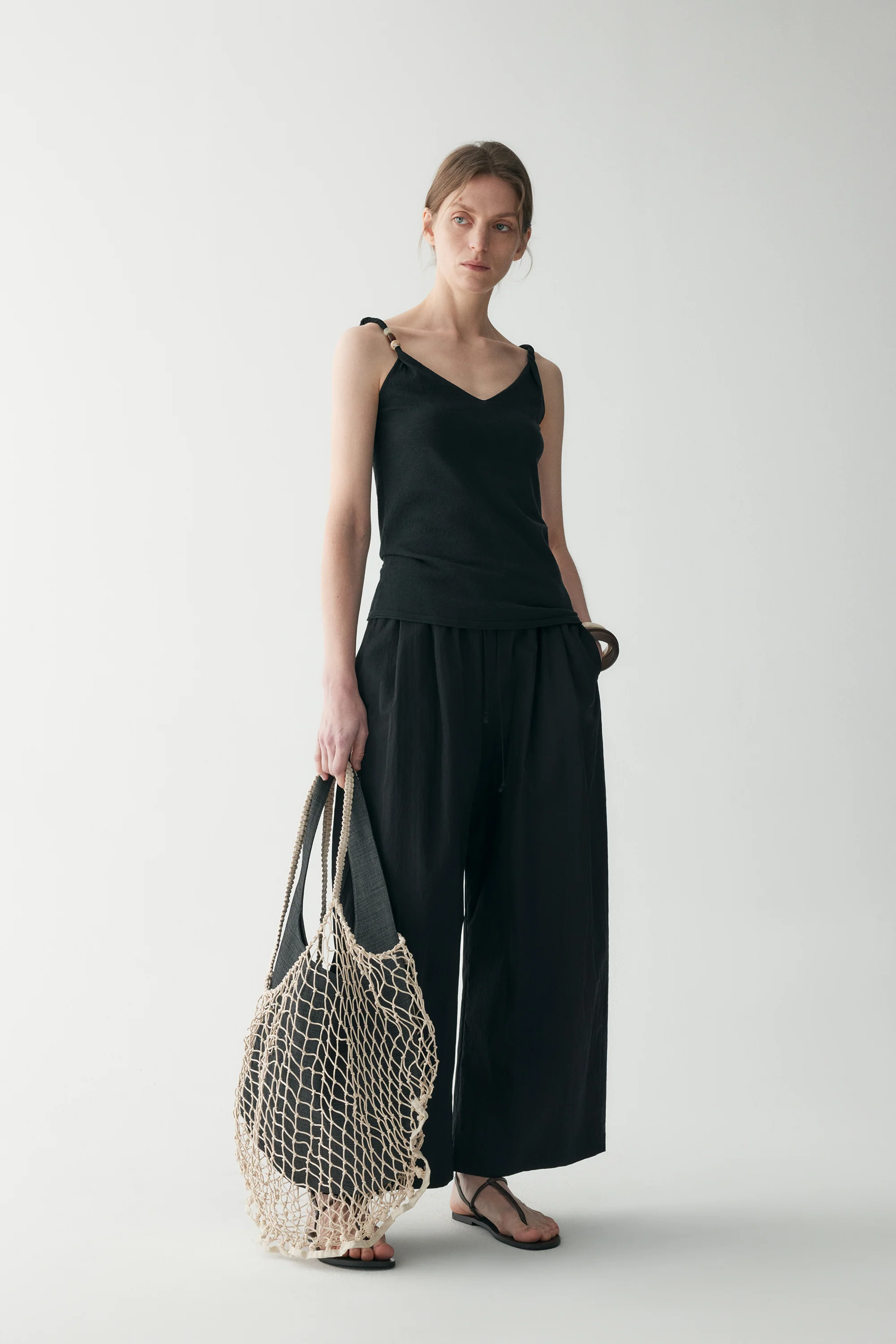 Elasticated Straight-leg Pants - Image 14