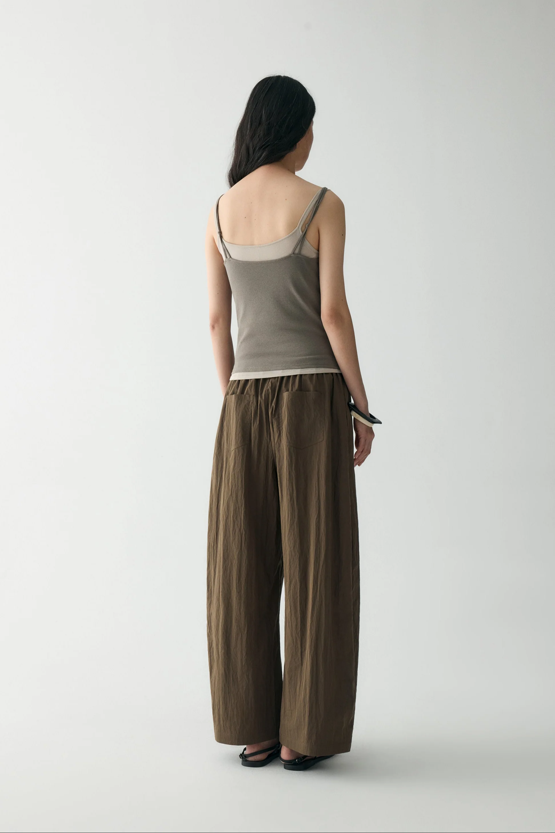 Elasticated Straight-leg Pants - Image 19