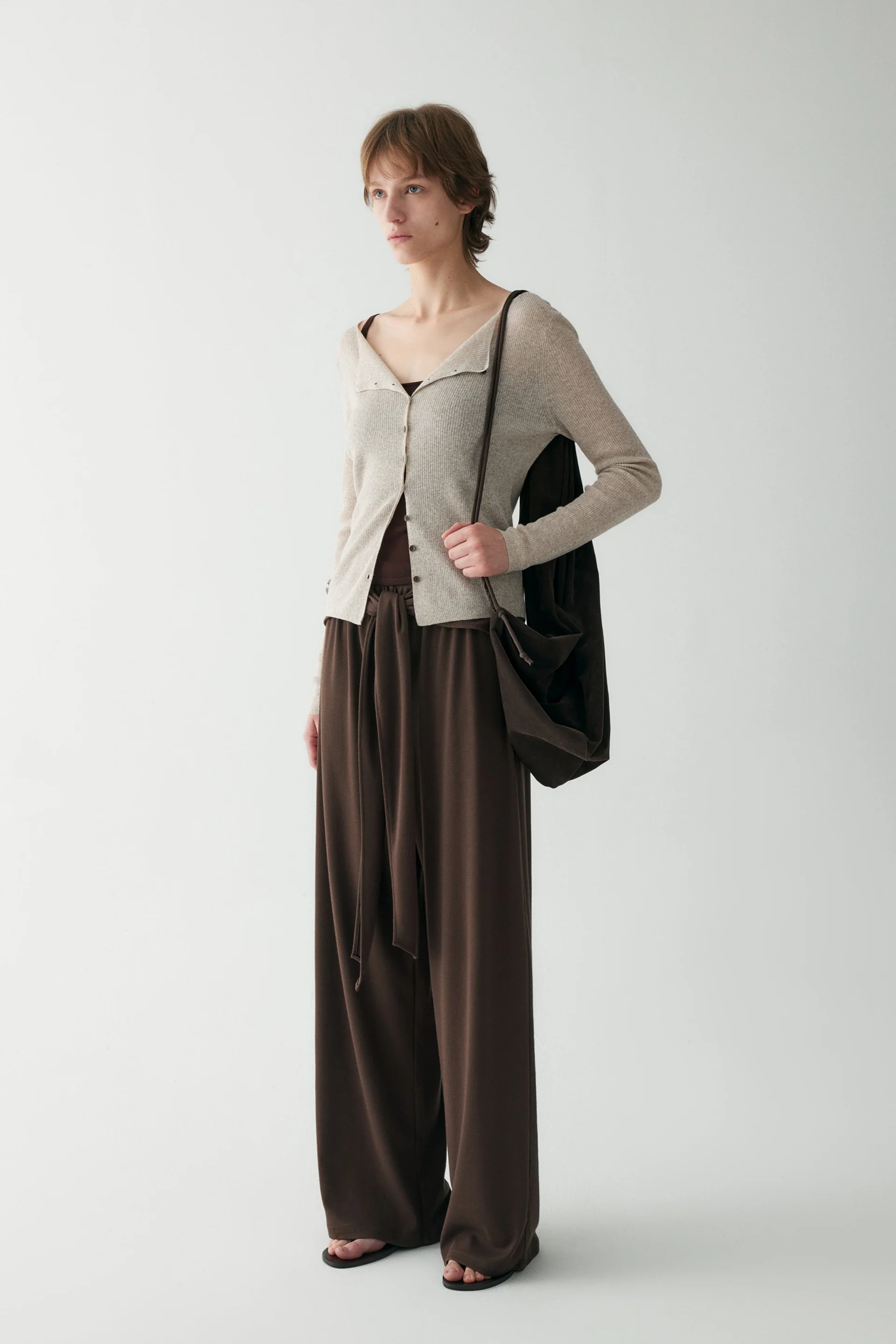 Tie-front Wrap Pants - Image 4