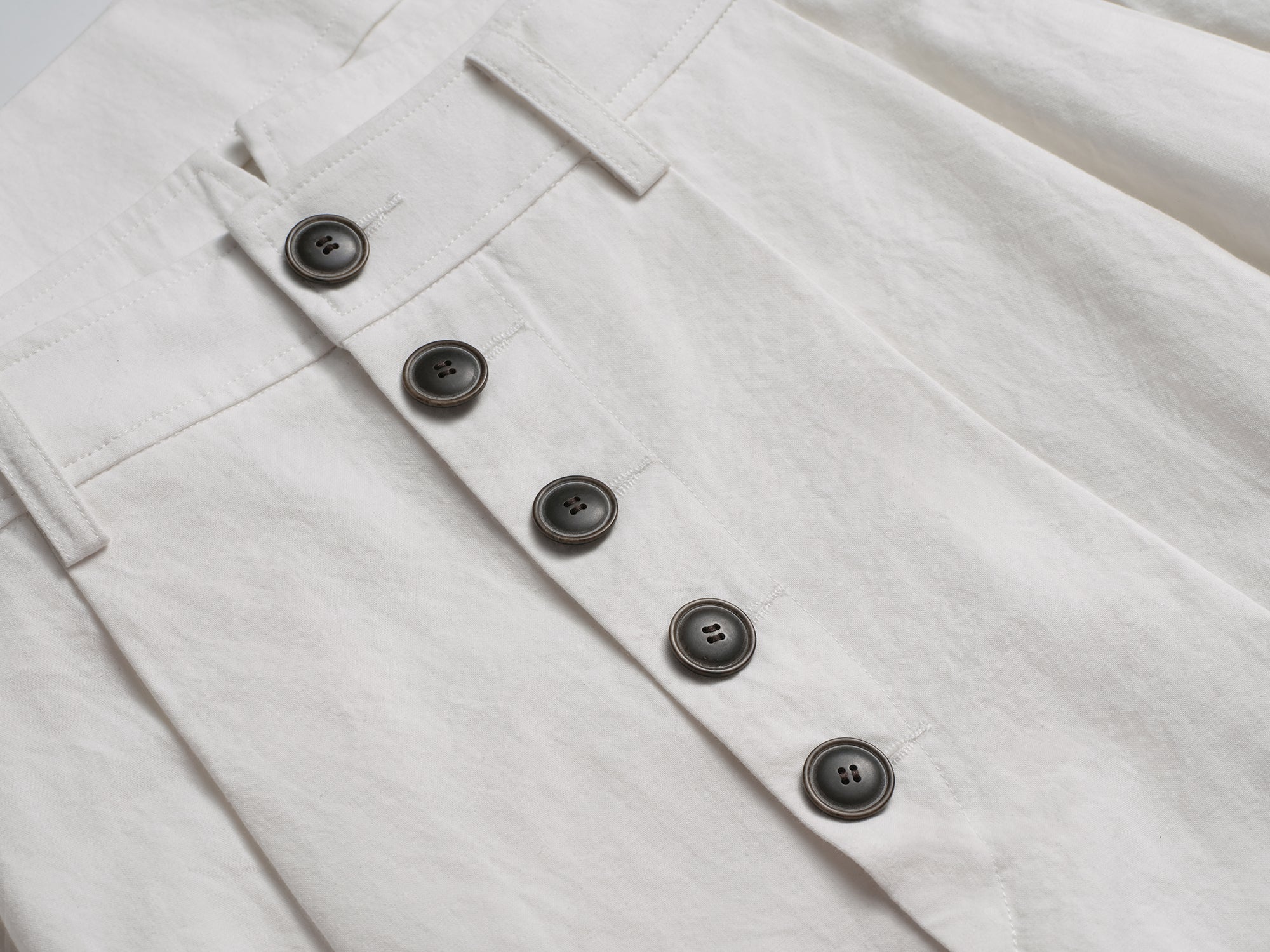Cotton-linen Wide-leg Pants - Image 15