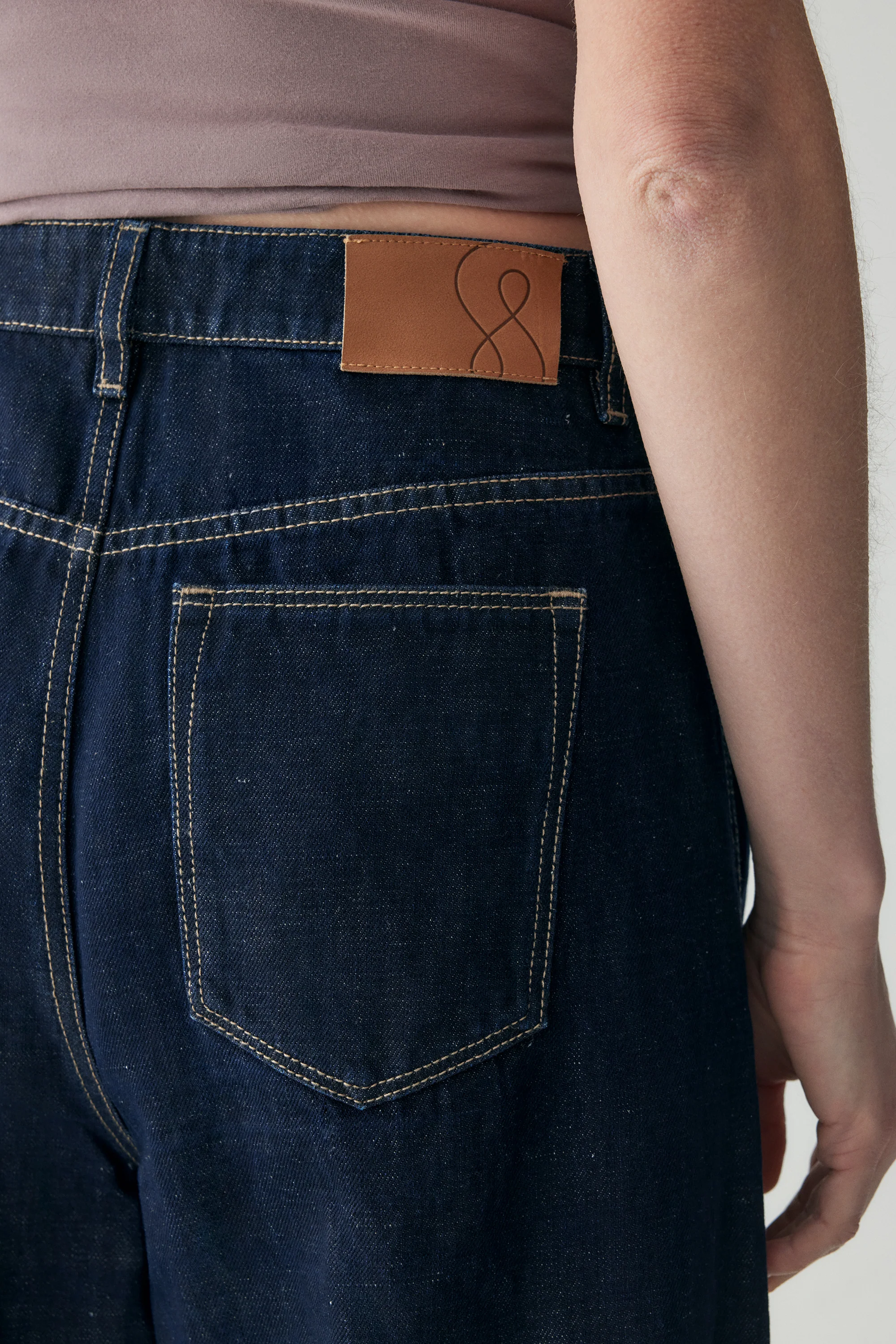 Cotton Turn-up Jeans - Image 16