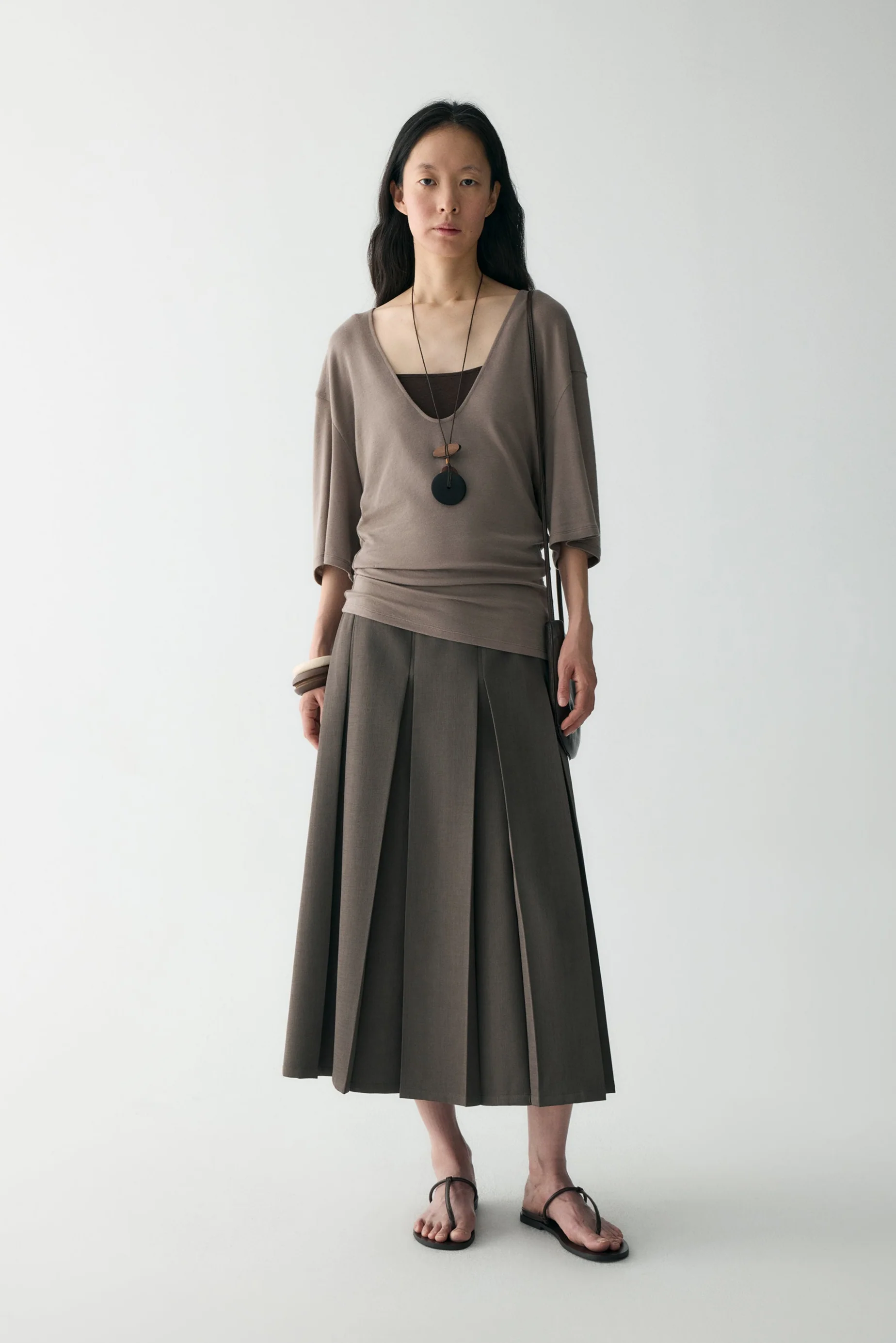Retro Pleated Skirt - Image 10