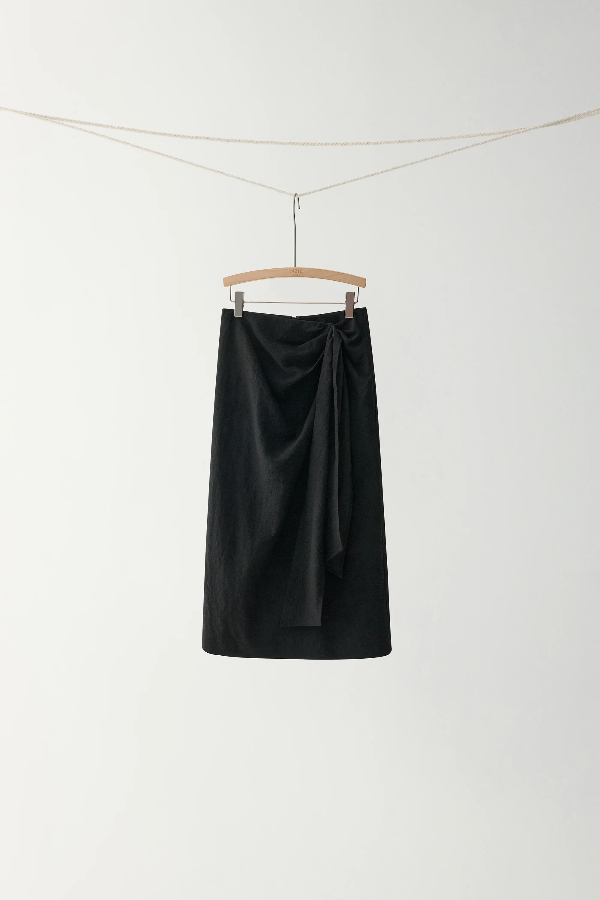 Asymmetric Midi Skirt - Image 2