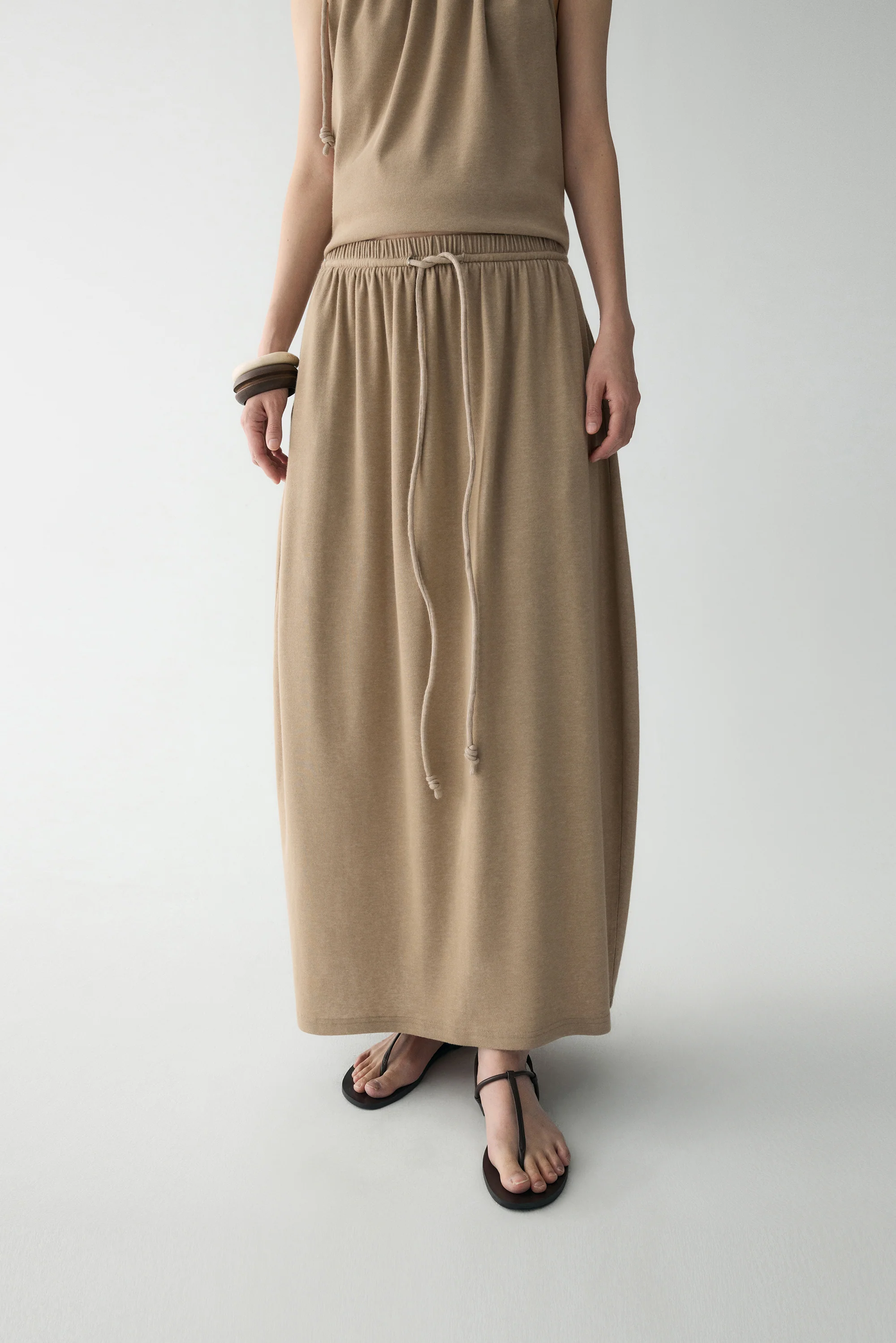 Cotton Knitted Skirt - Image 17