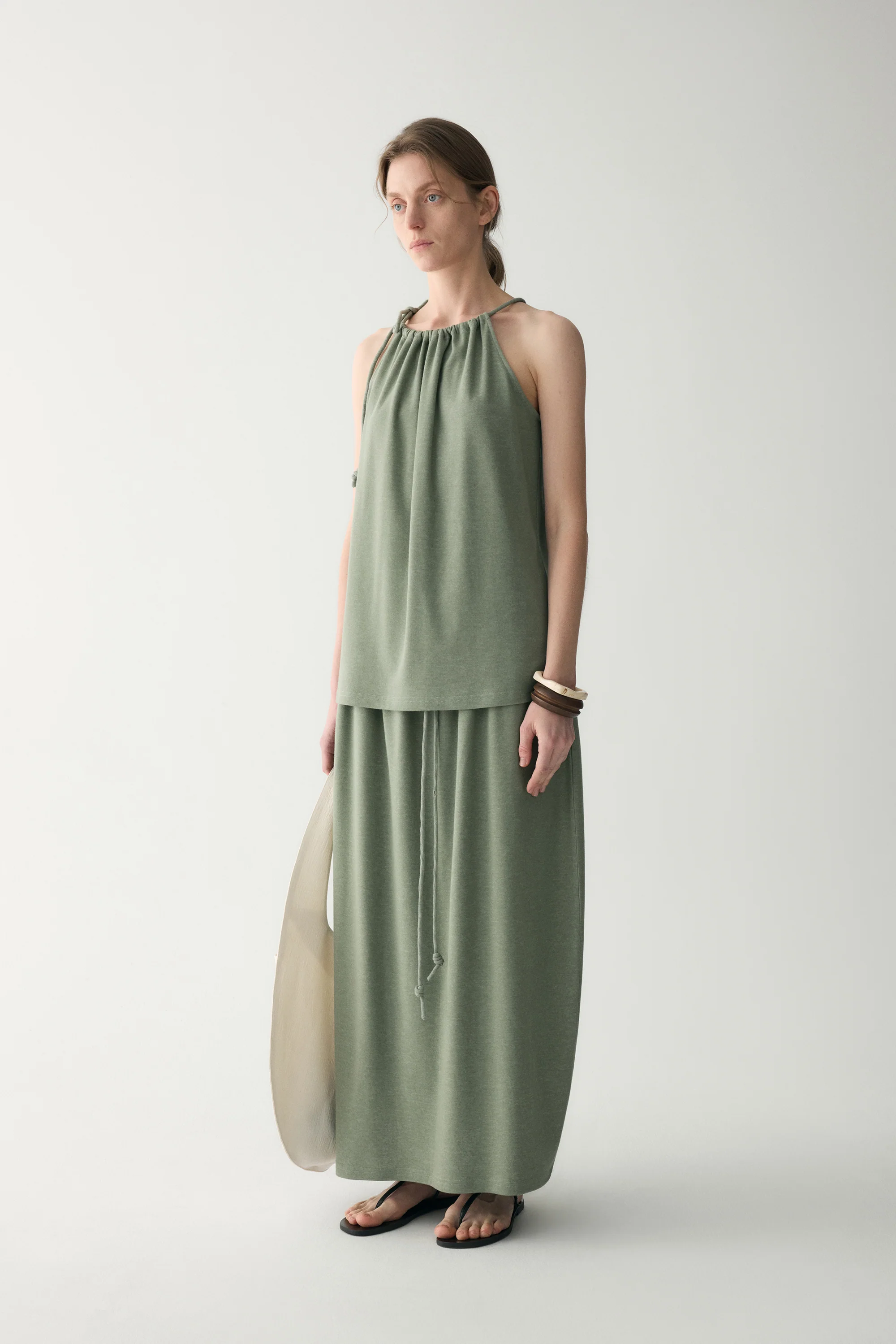 Cotton Knitted Skirt - Image 3