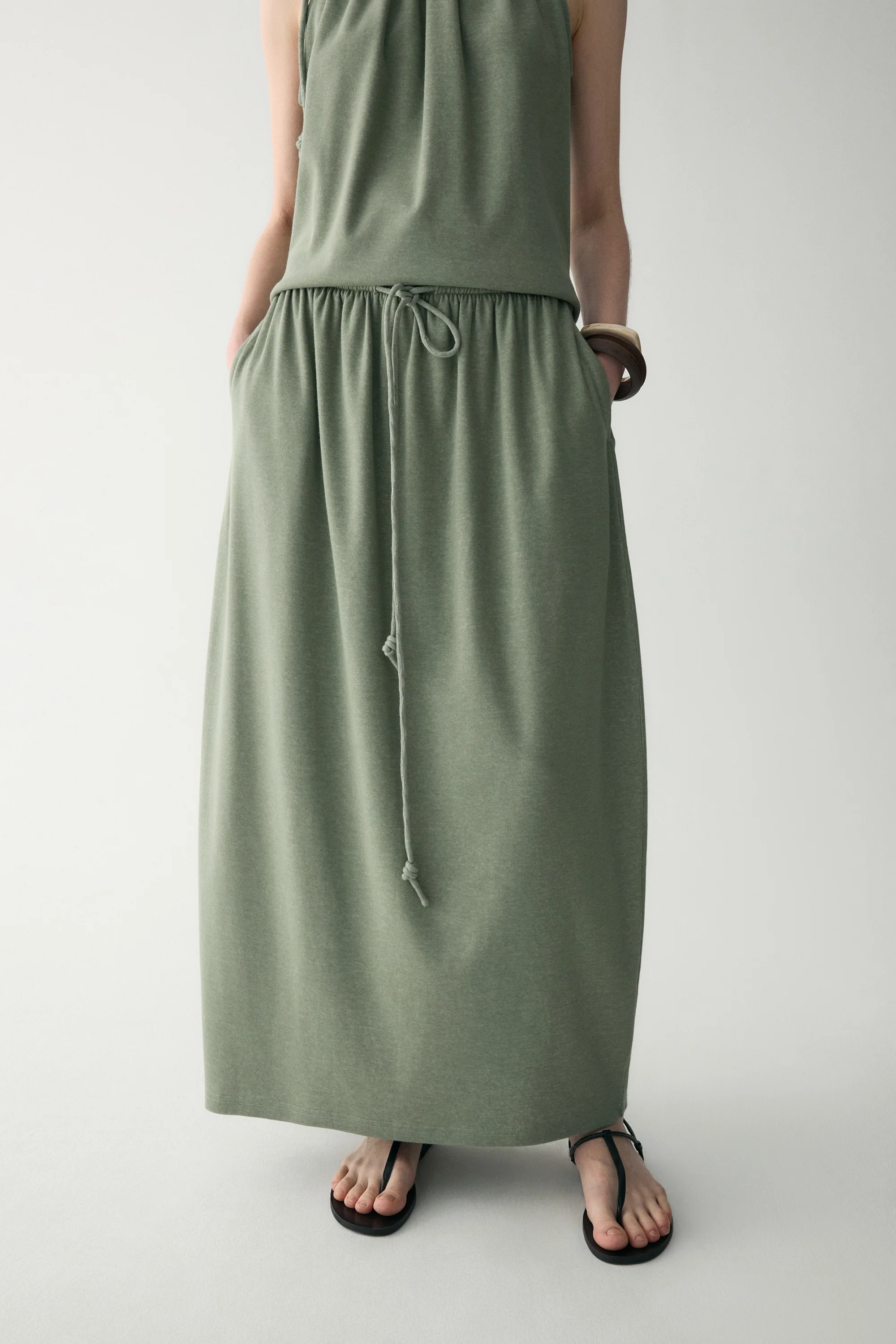 Cotton Knitted Skirt - Image 6