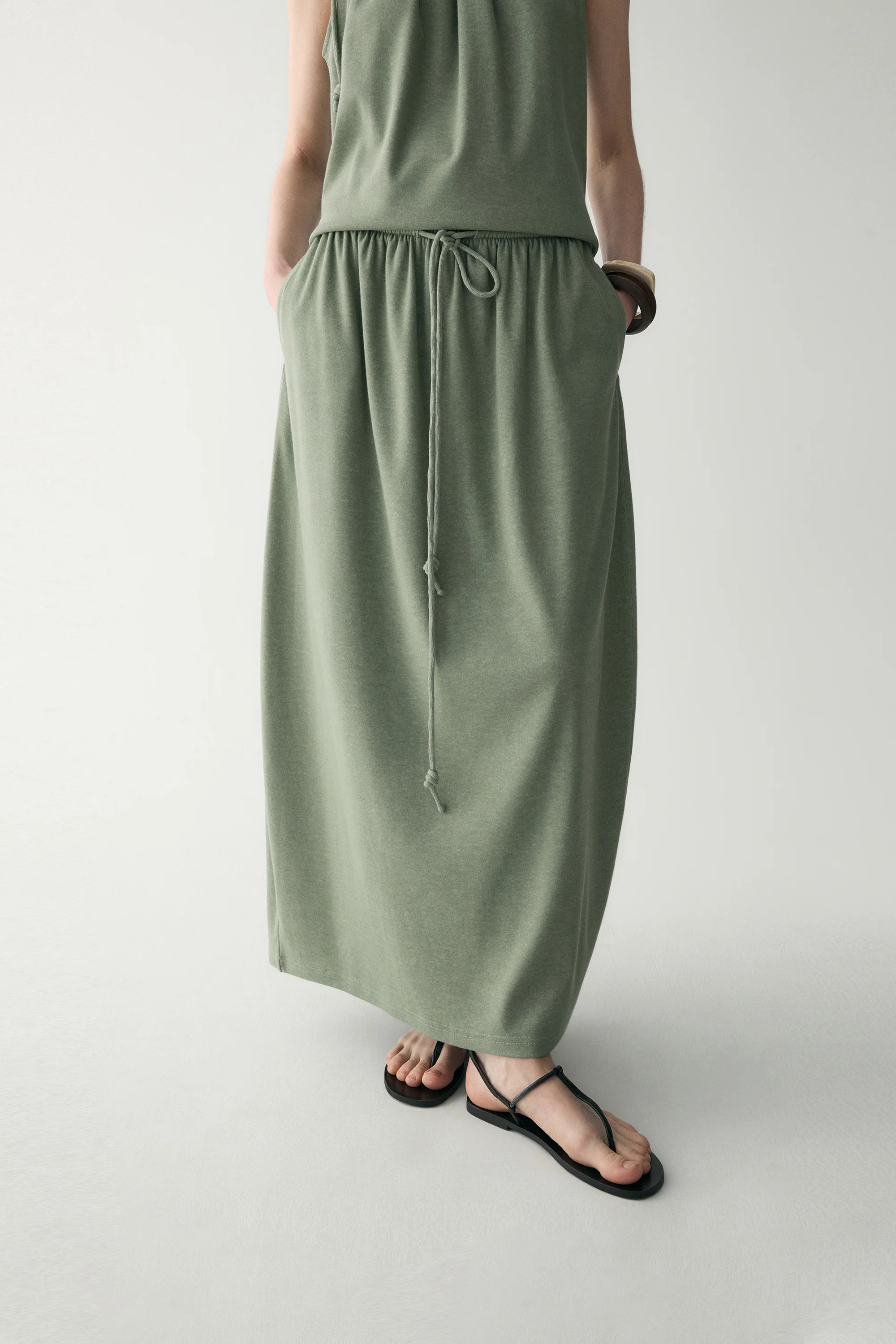 Cotton Knitted Skirt - Image 7