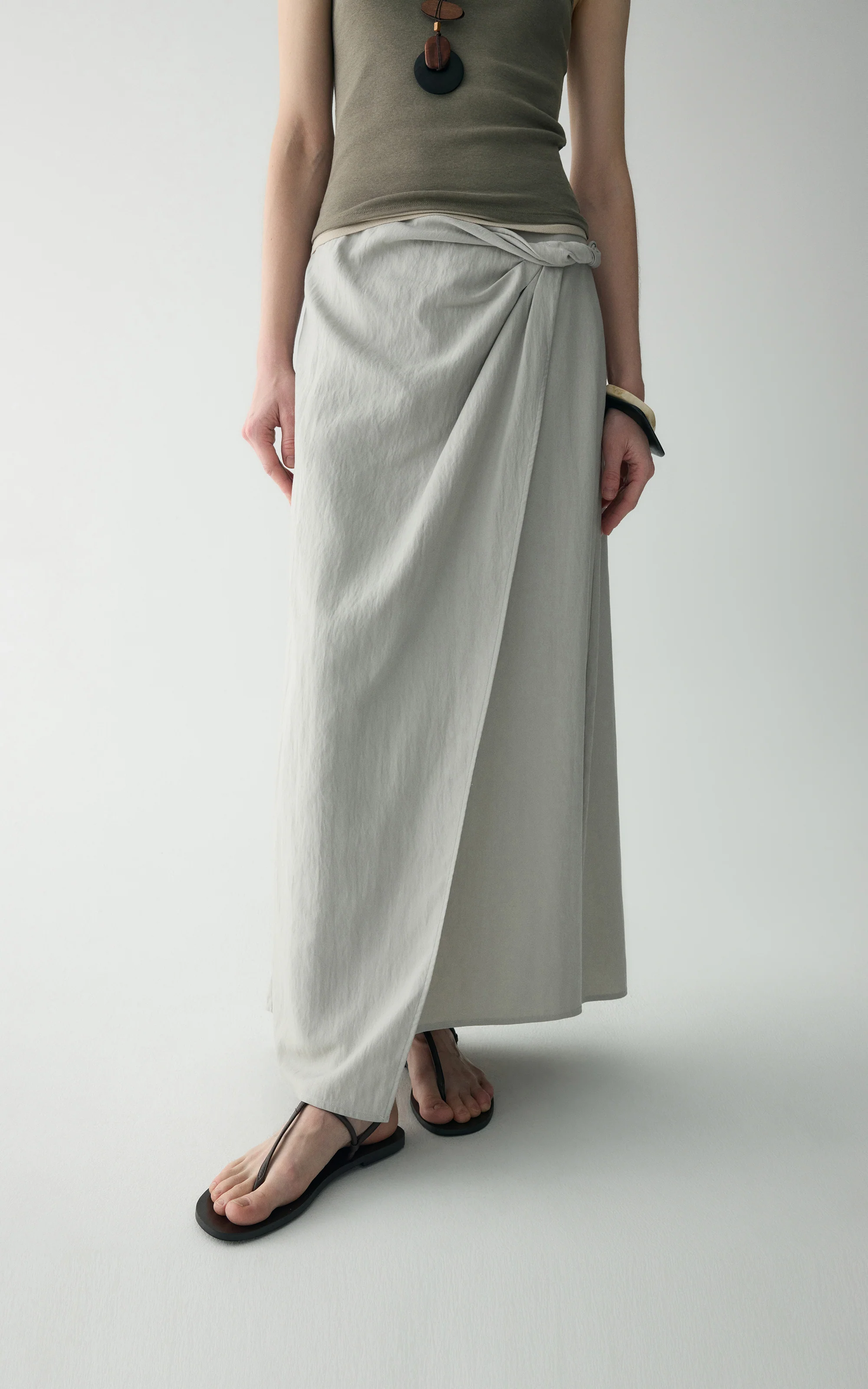 Twist-detail Maxi Skirt - Image 6