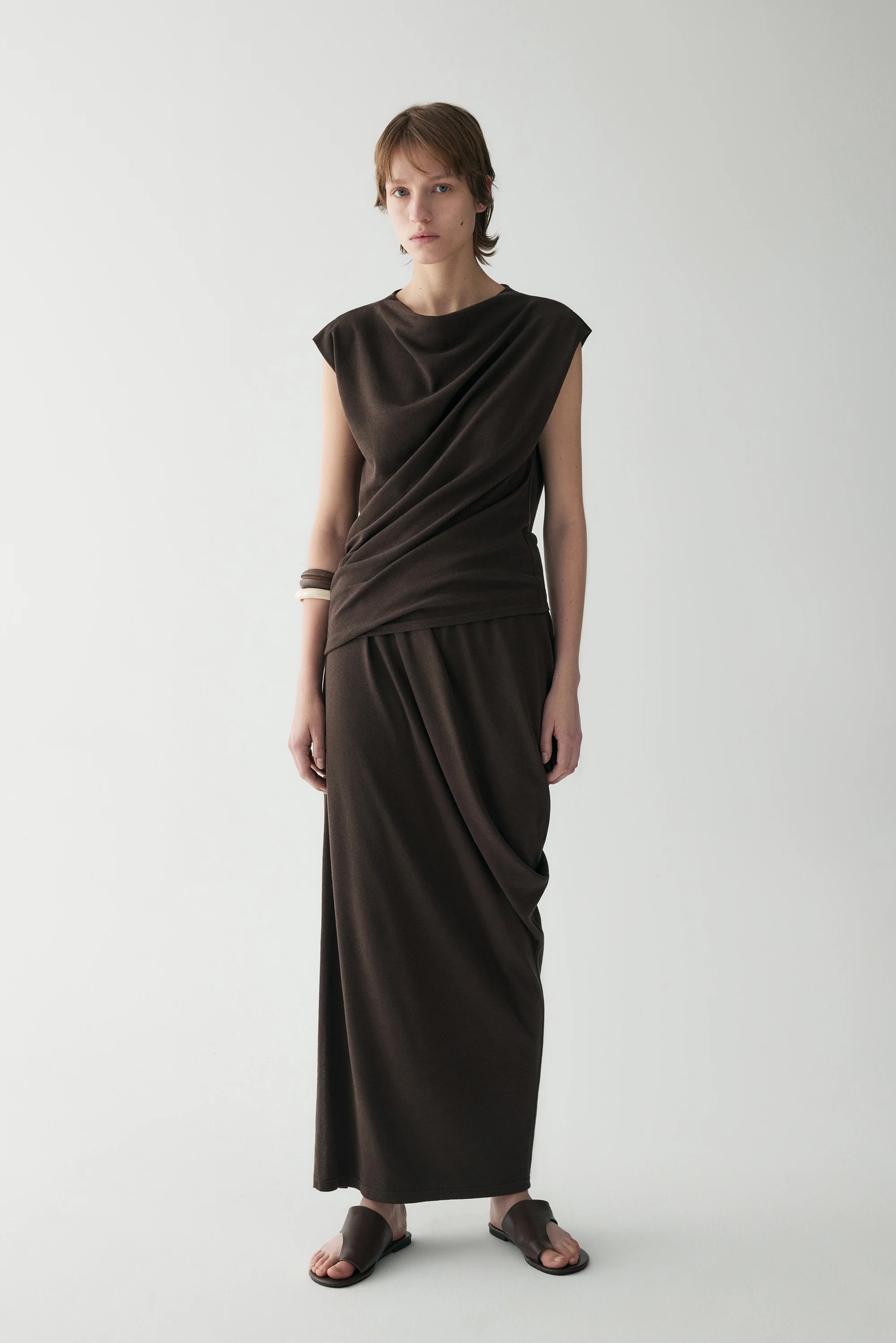 Cotton-linen Knitted Skirt - Image 12