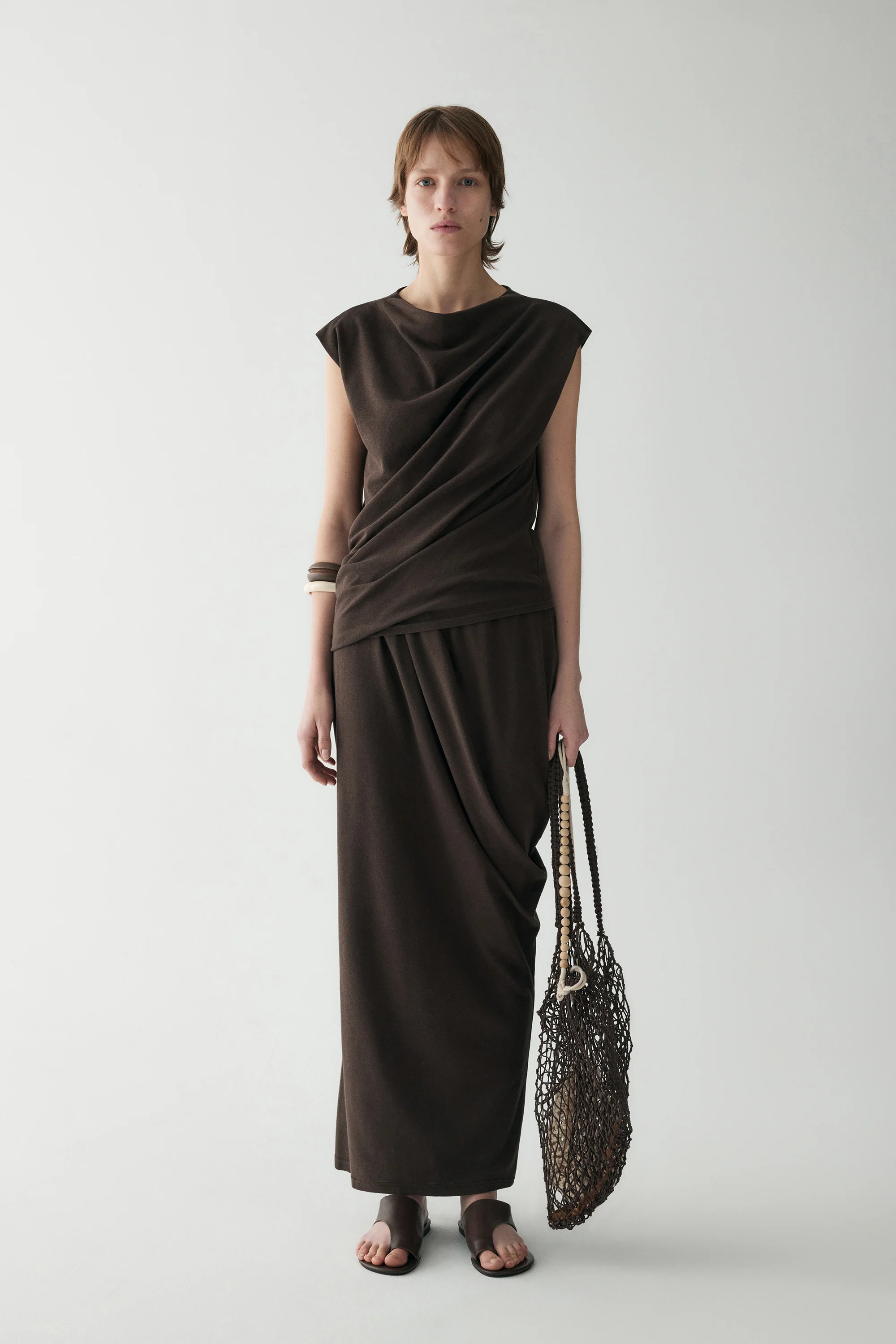 Cotton-linen Knitted Skirt - Image 13