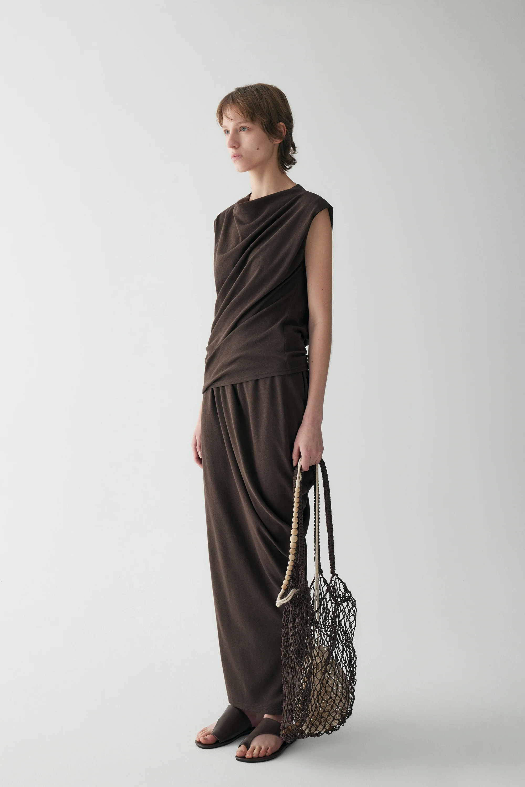 Cotton-linen Knitted Skirt - Image 15