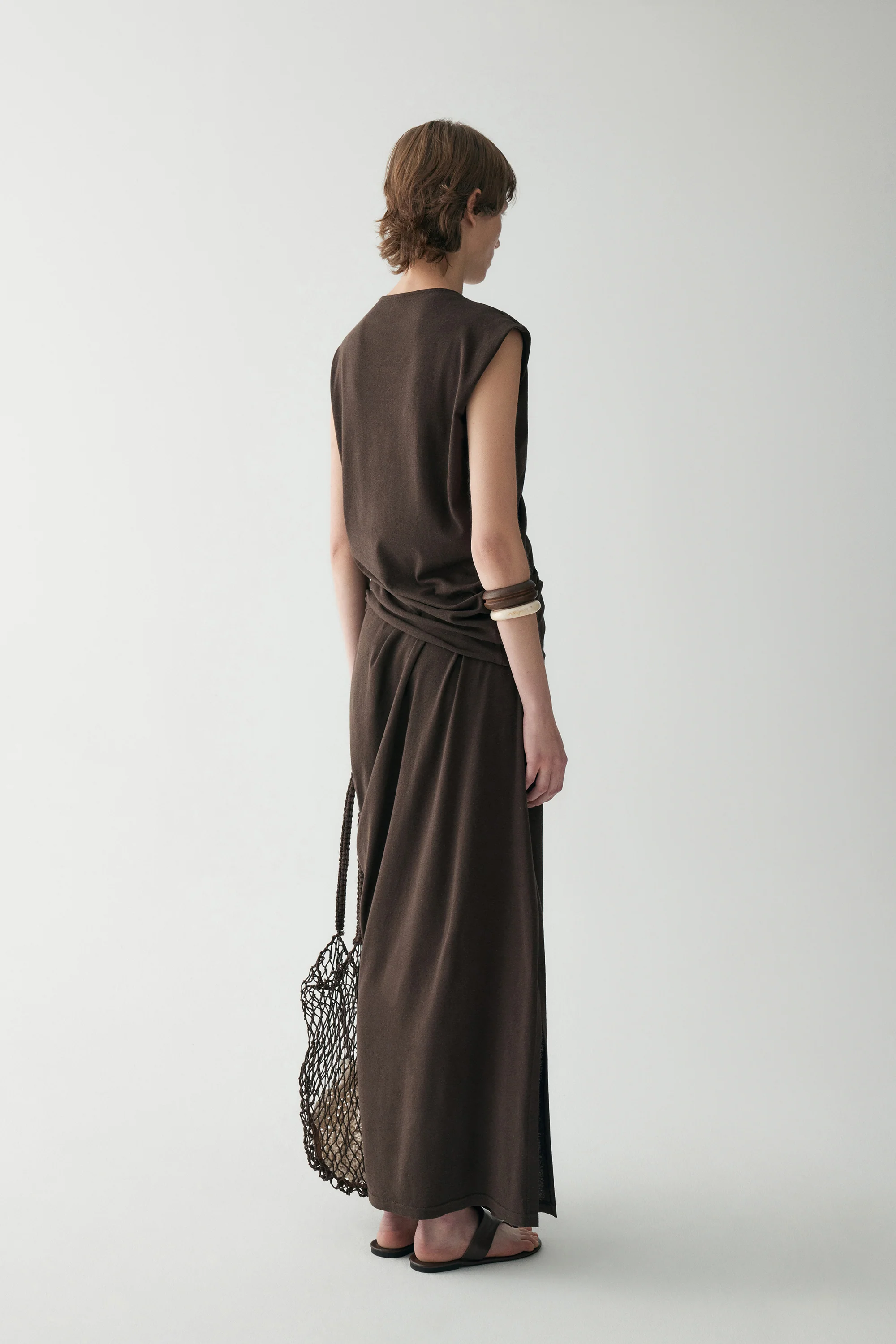 Cotton-linen Knitted Skirt - Image 16