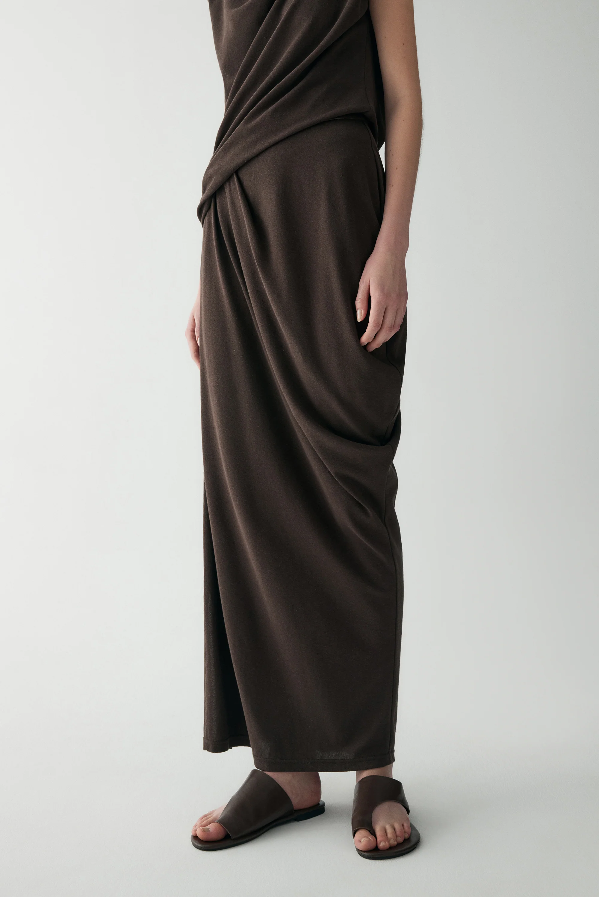 Cotton-linen Knitted Skirt - Image 17