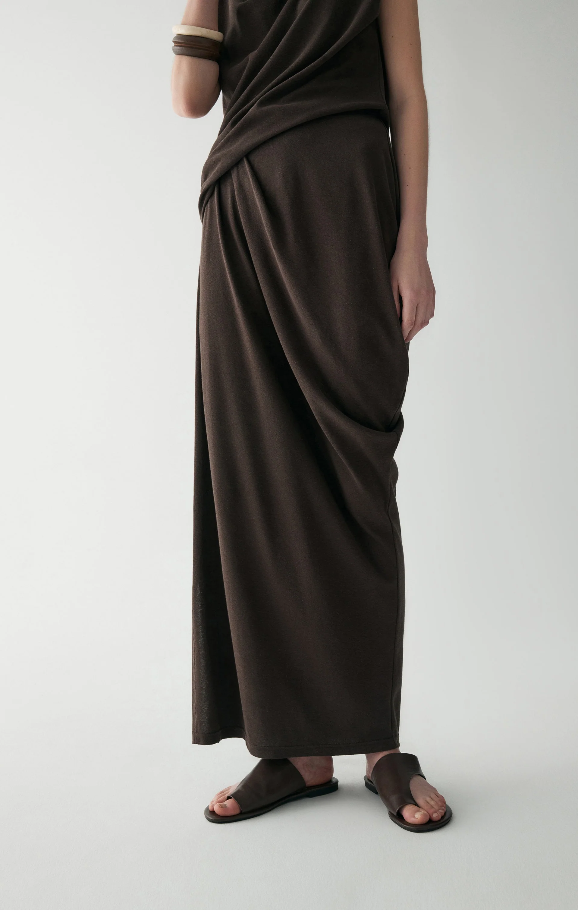 Cotton-linen Knitted Skirt - Image 18