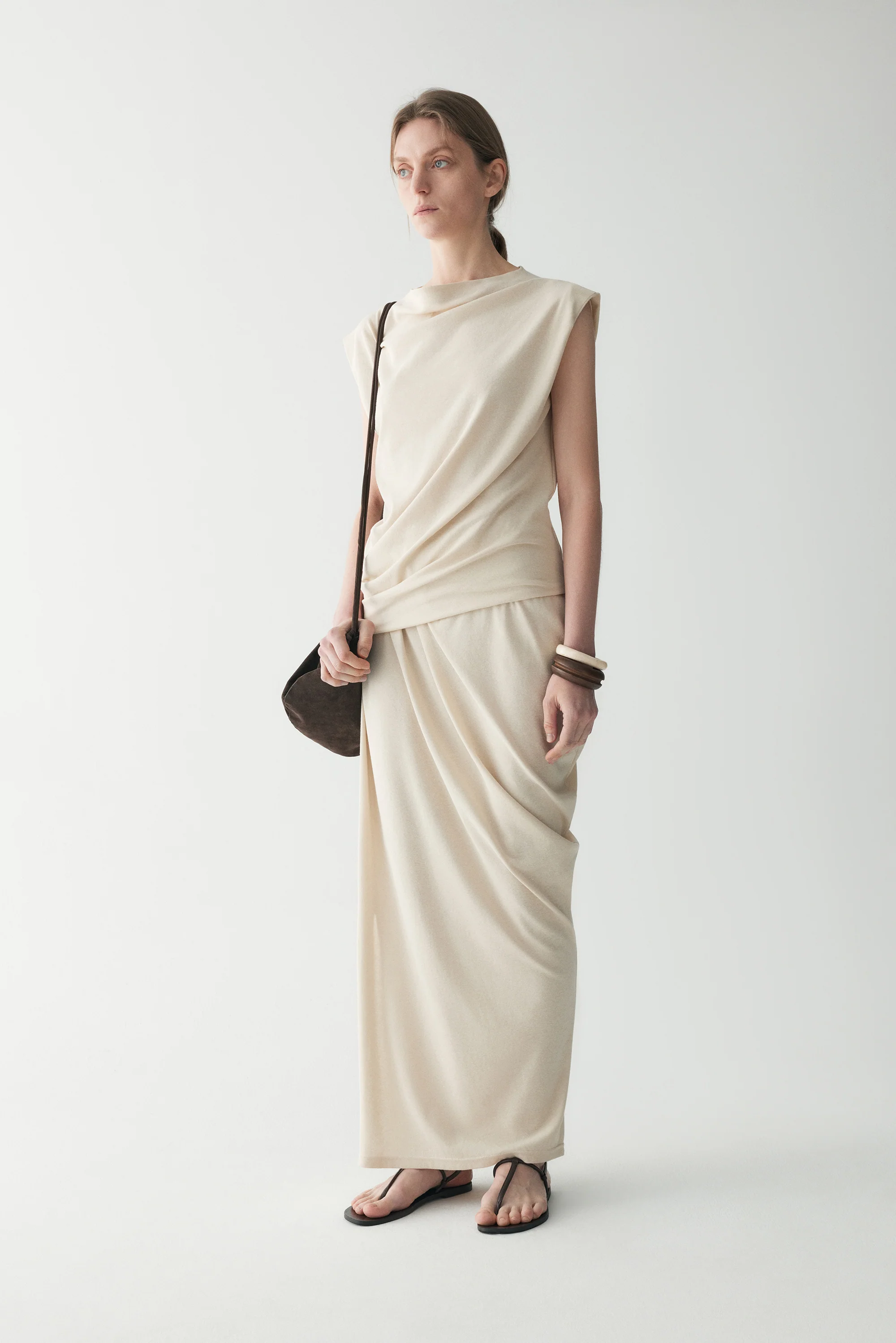 Cotton-linen Knitted Skirt - Image 3