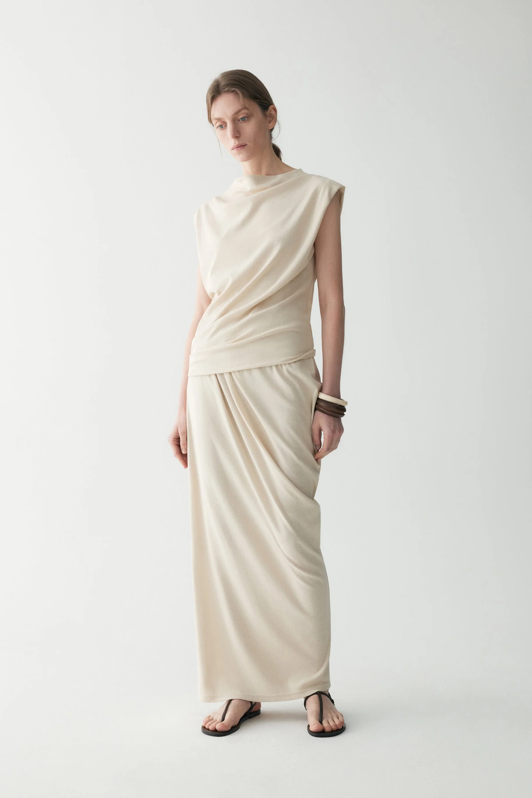 Cotton-linen Knitted Skirt - Image 4