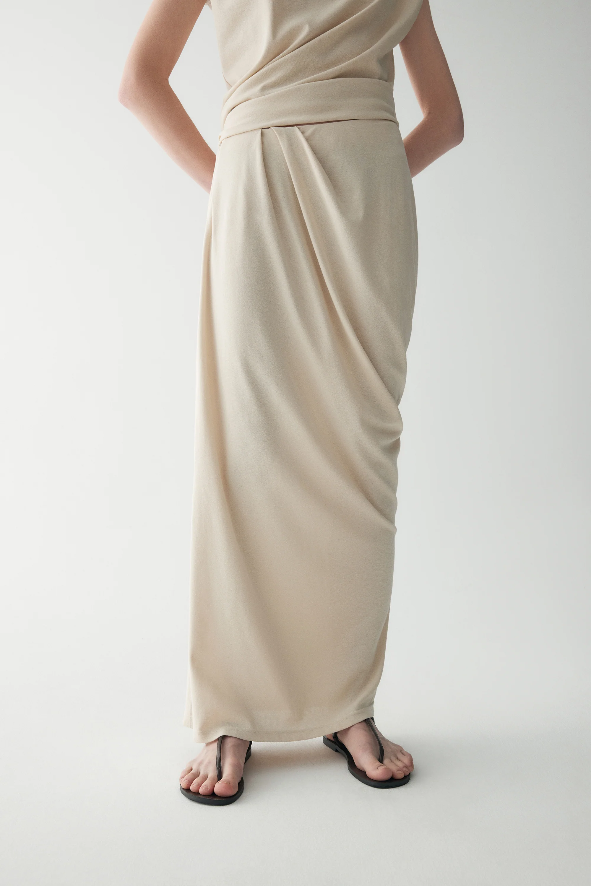 Cotton-linen Knitted Skirt - Image 5