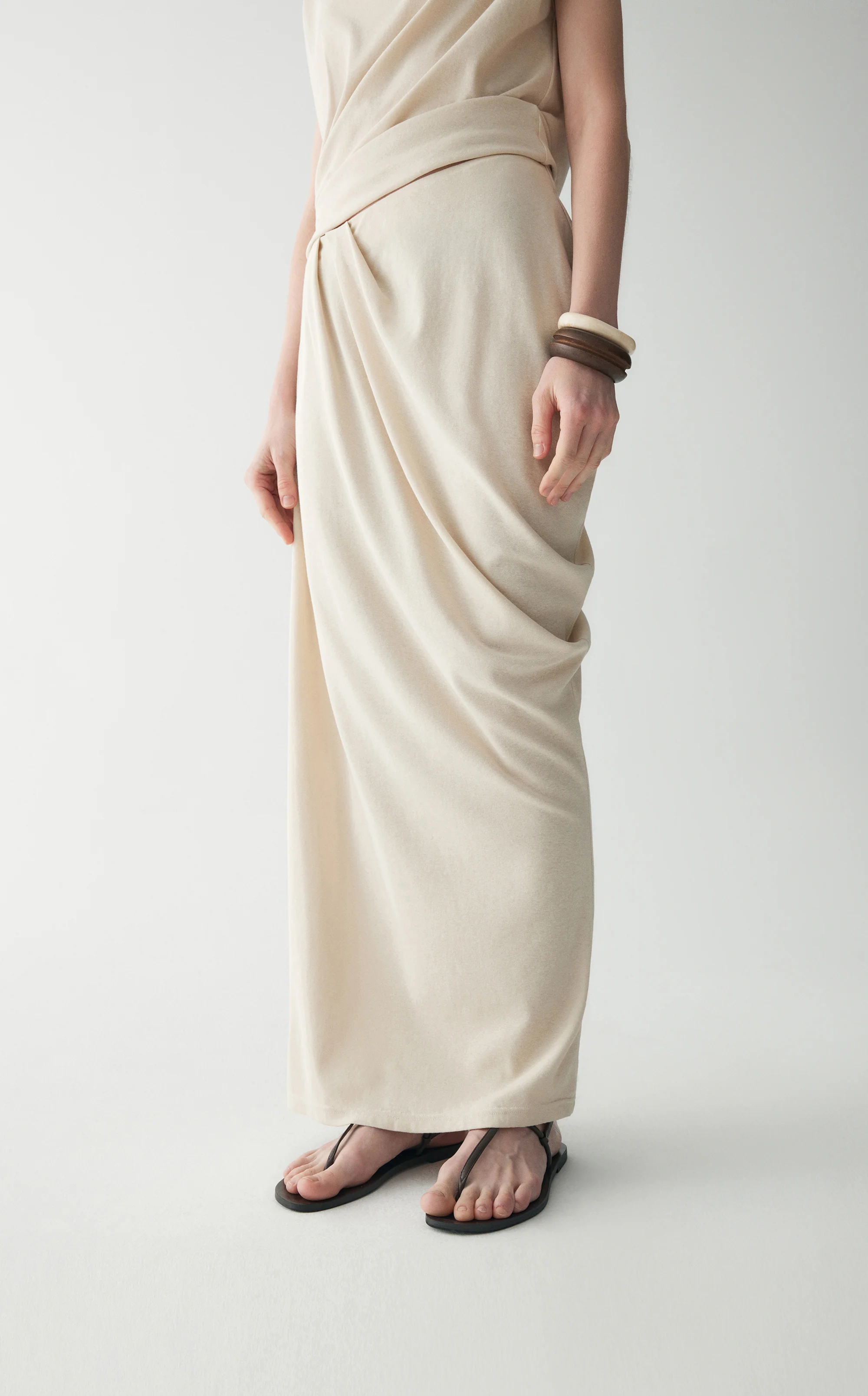 Cotton-linen Knitted Skirt - Image 6
