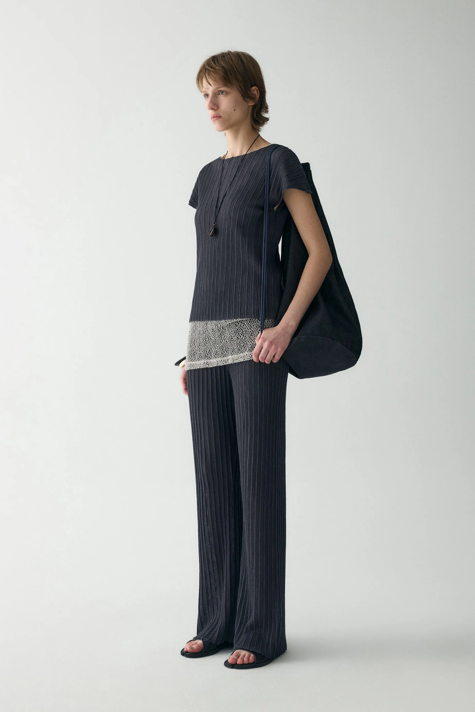 Textured Knitted Pants - Image 16