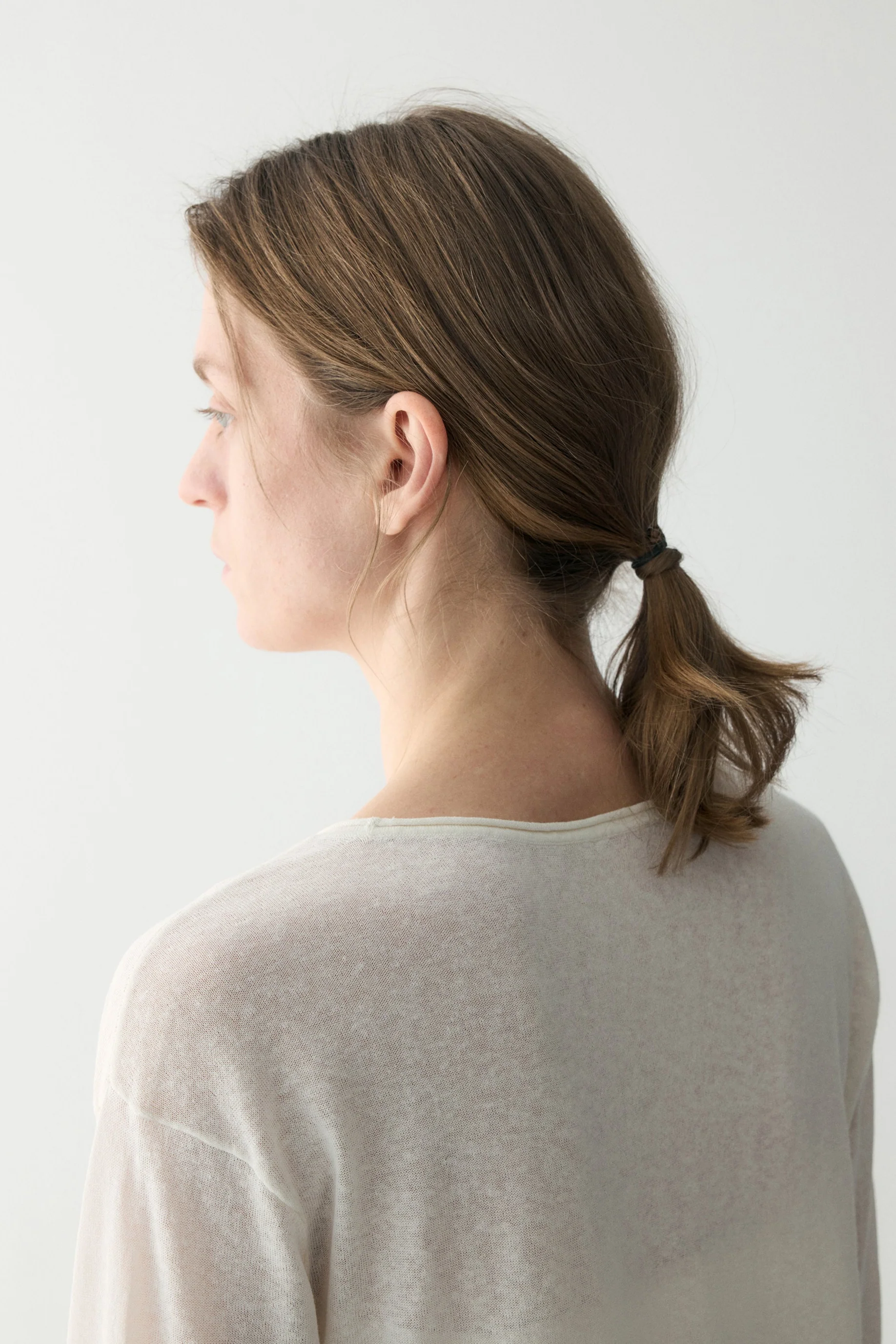 Tie-front Linen Cardigan - Image 10