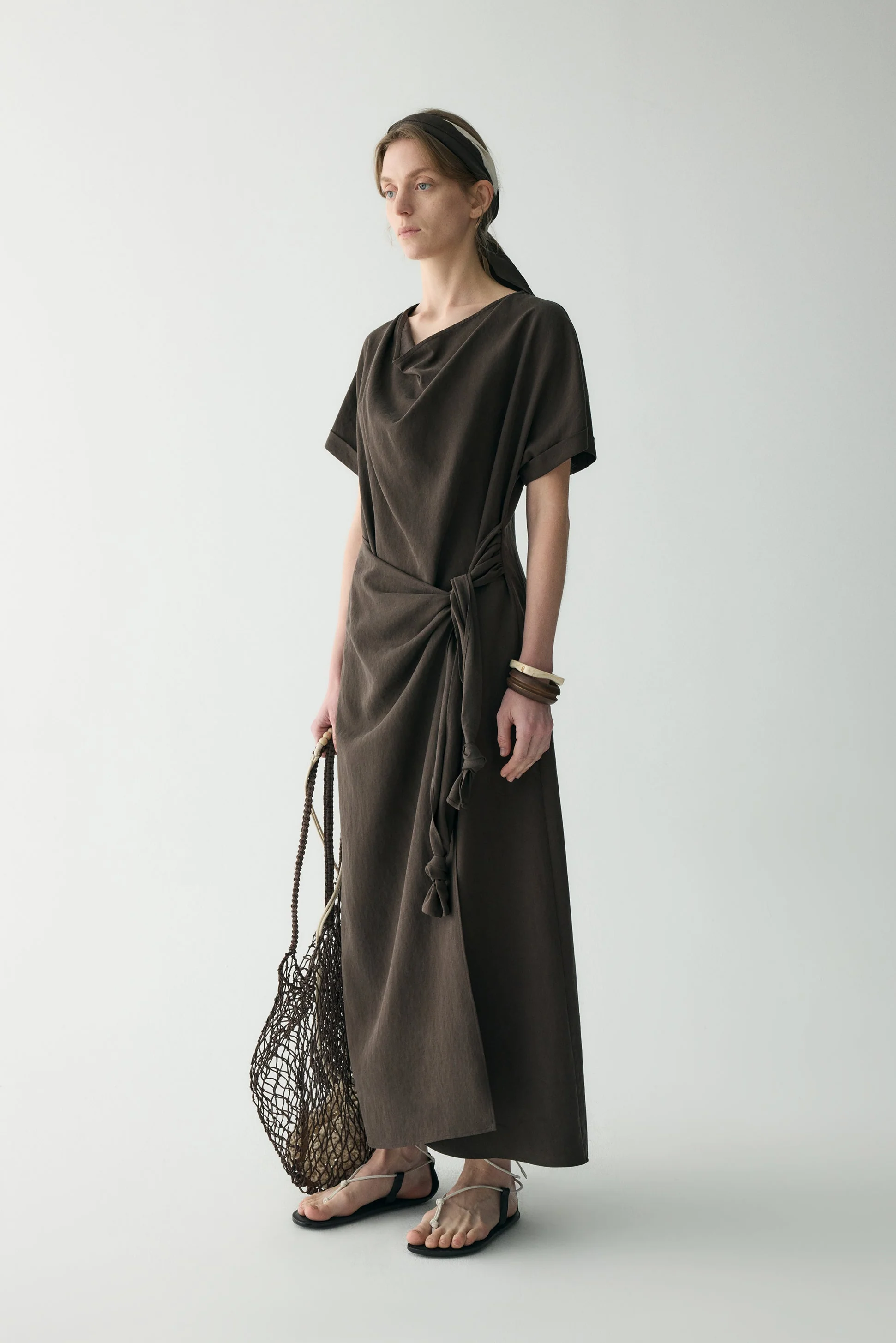 Lyocell Maxi Dress - Image 3