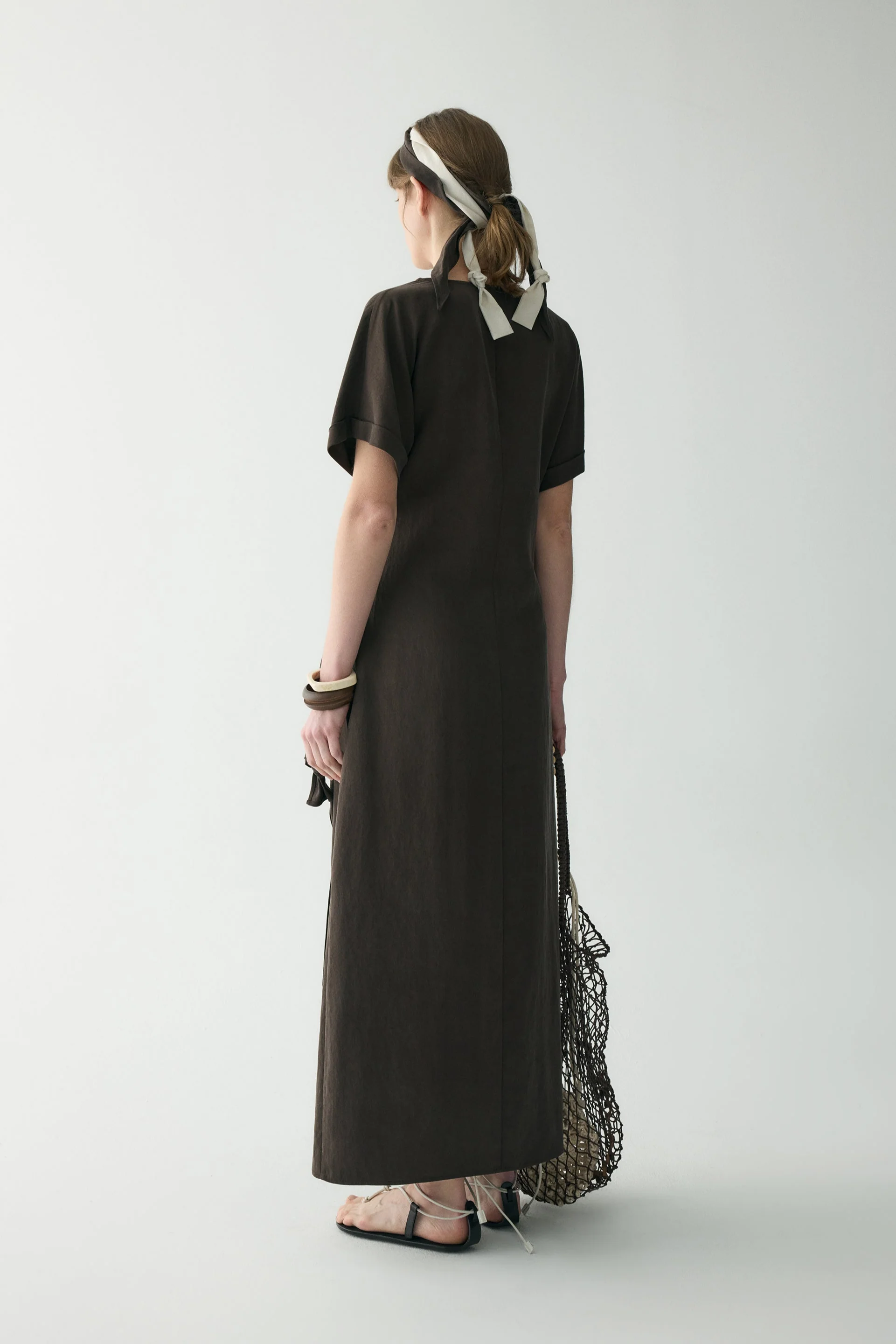 Lyocell Maxi Dress - Image 4