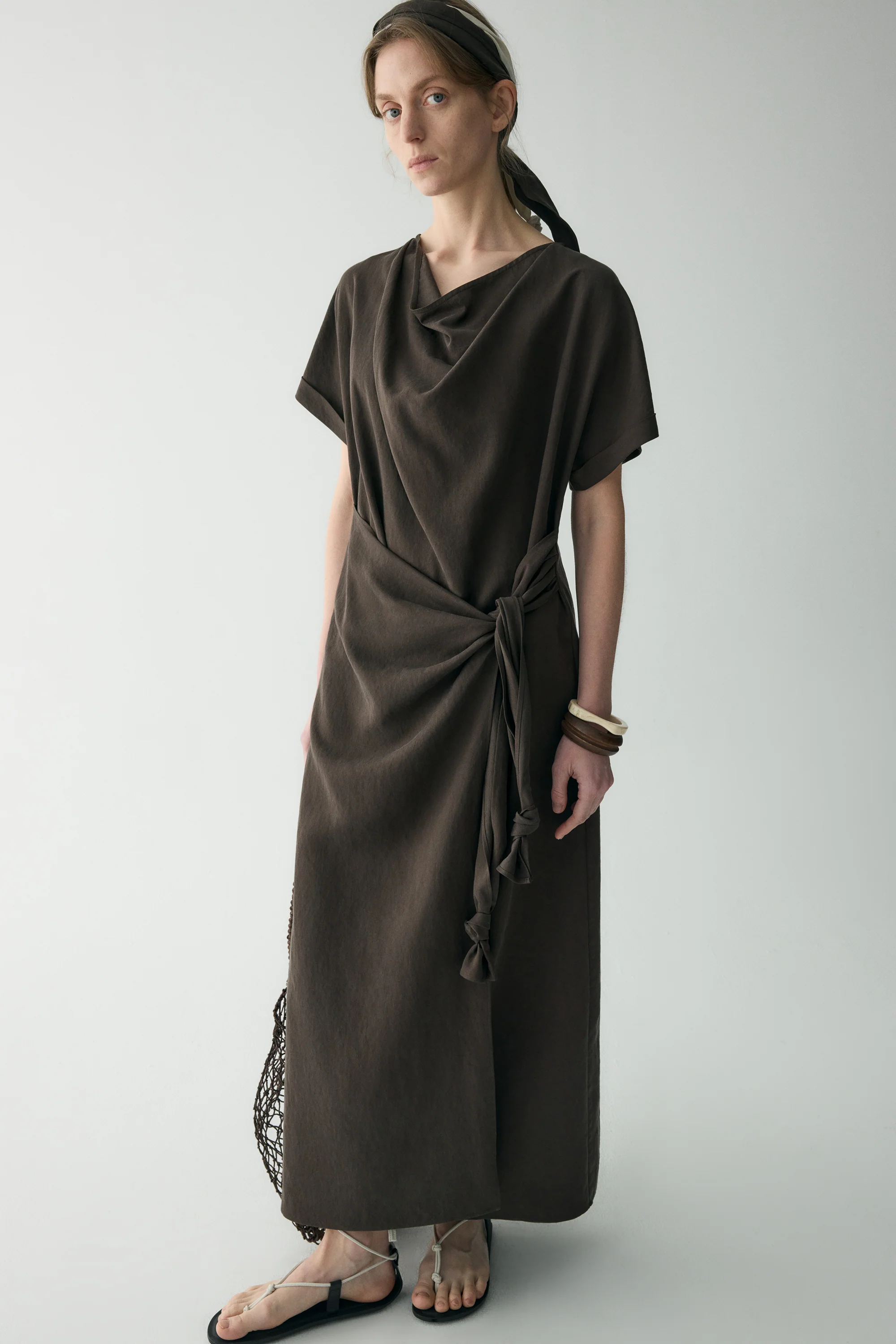 Lyocell Maxi Dress - Image 5