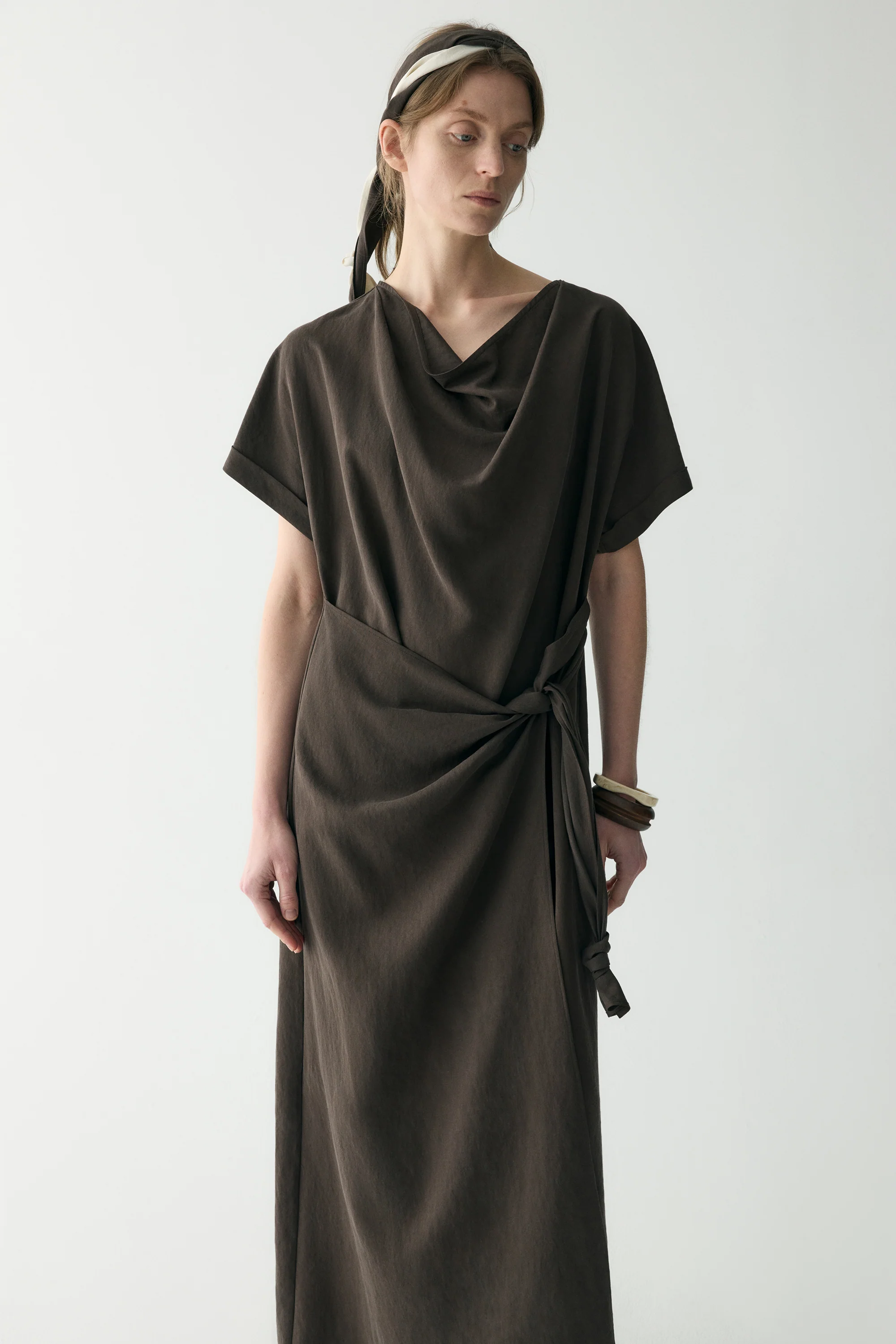 Lyocell Maxi Dress - Image 7