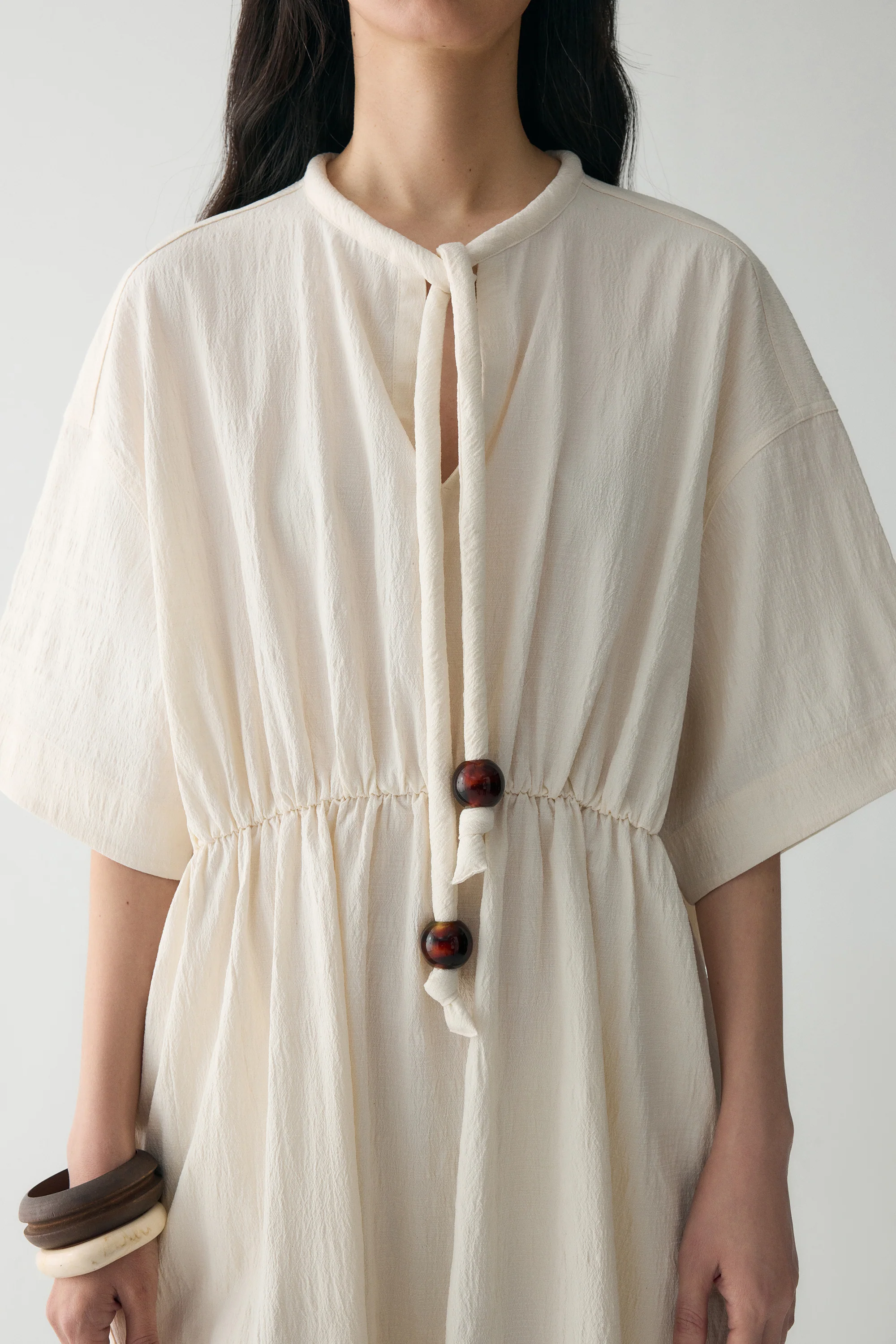 Tie-detail Maxi Dress - Image 11