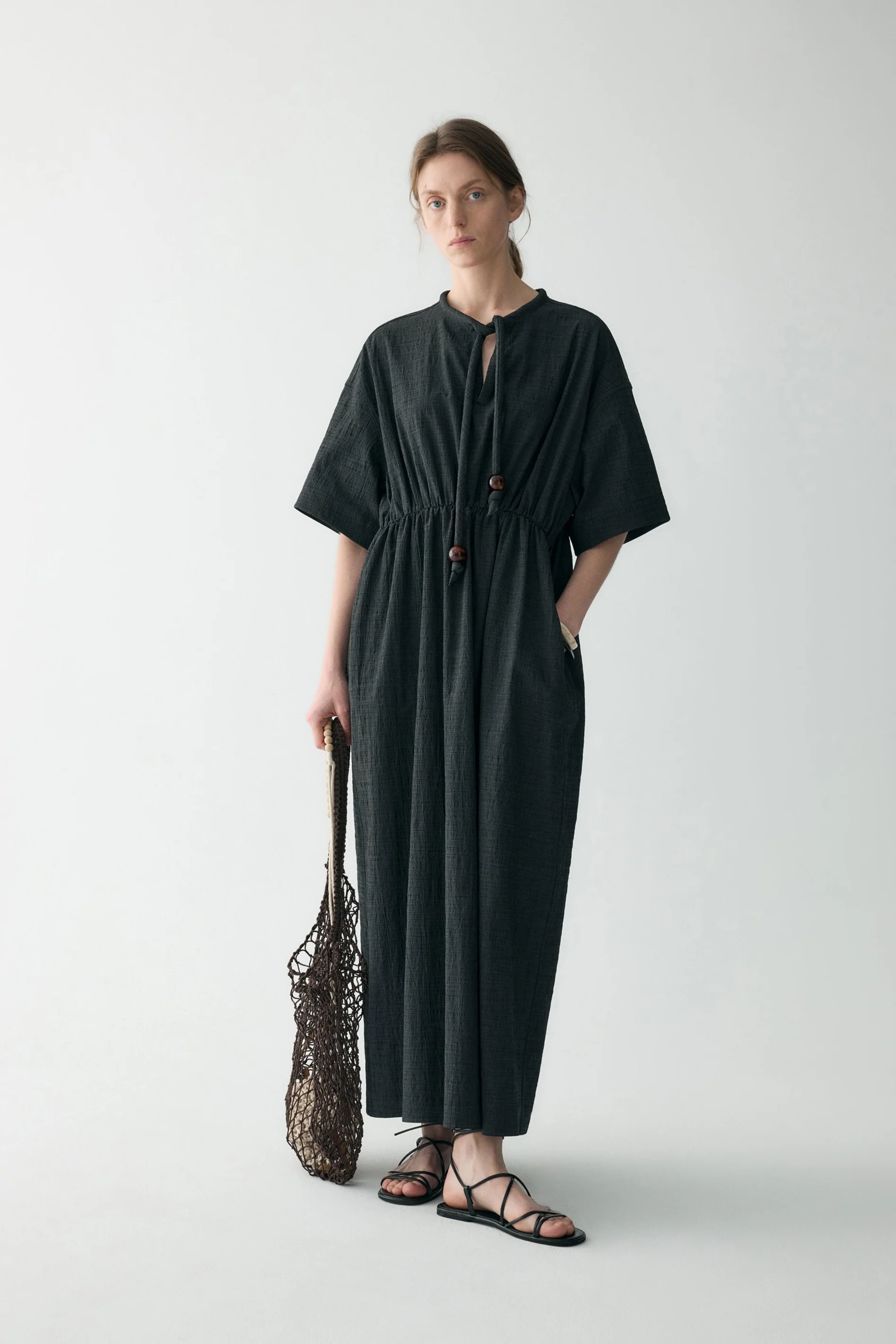 Tie-detail Maxi Dress - Image 18