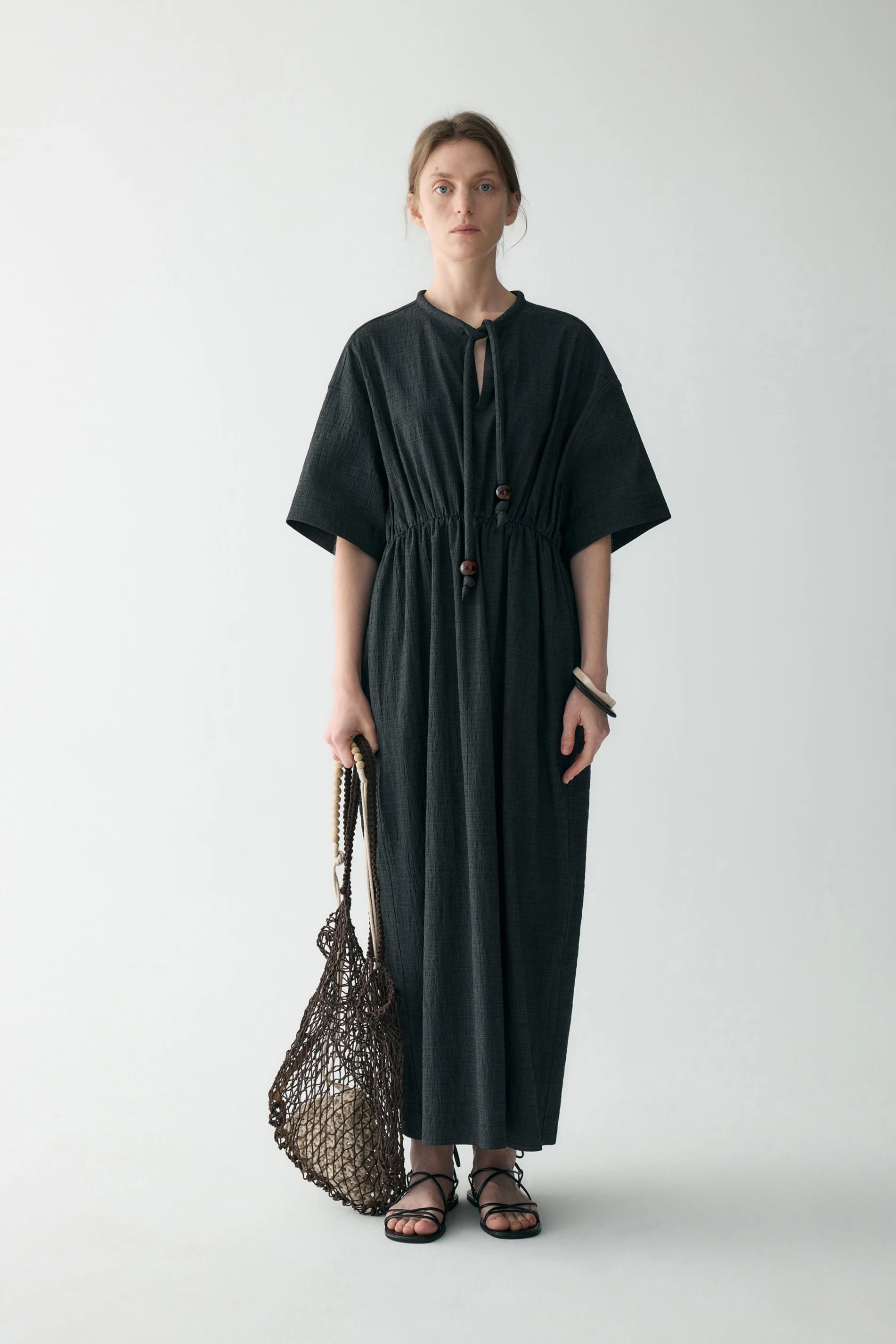 Tie-detail Maxi Dress - Image 19