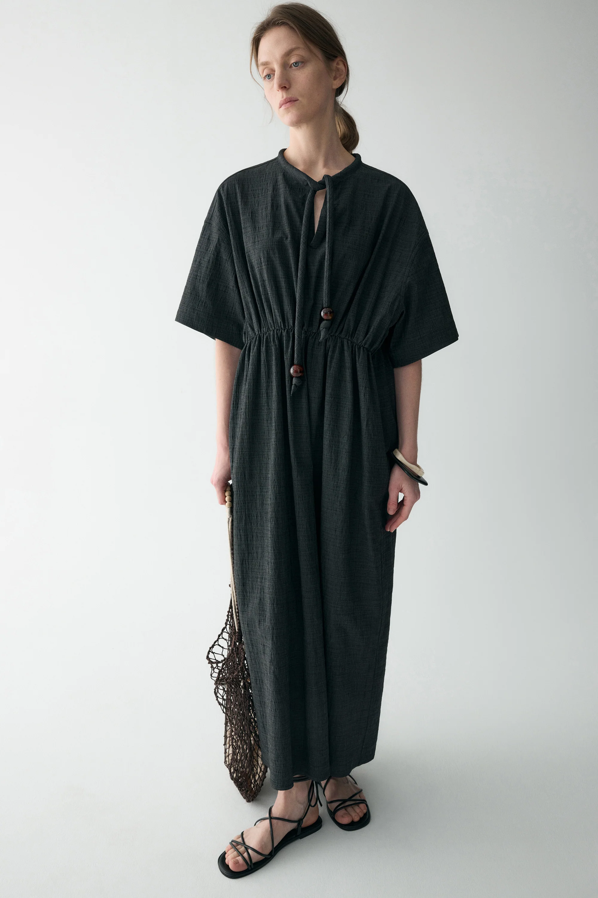Tie-detail Maxi Dress - Image 22