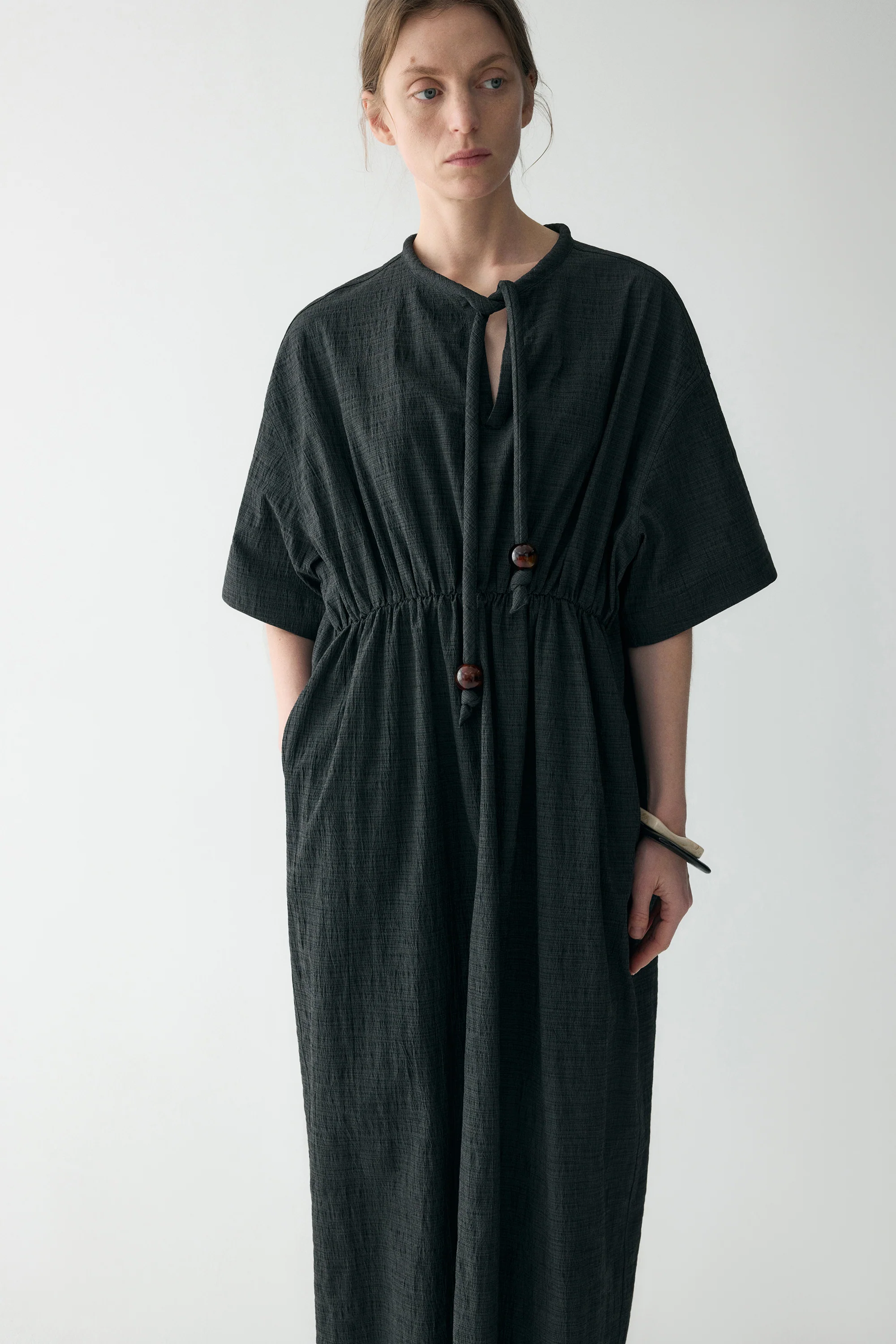 Tie-detail Maxi Dress - Image 23