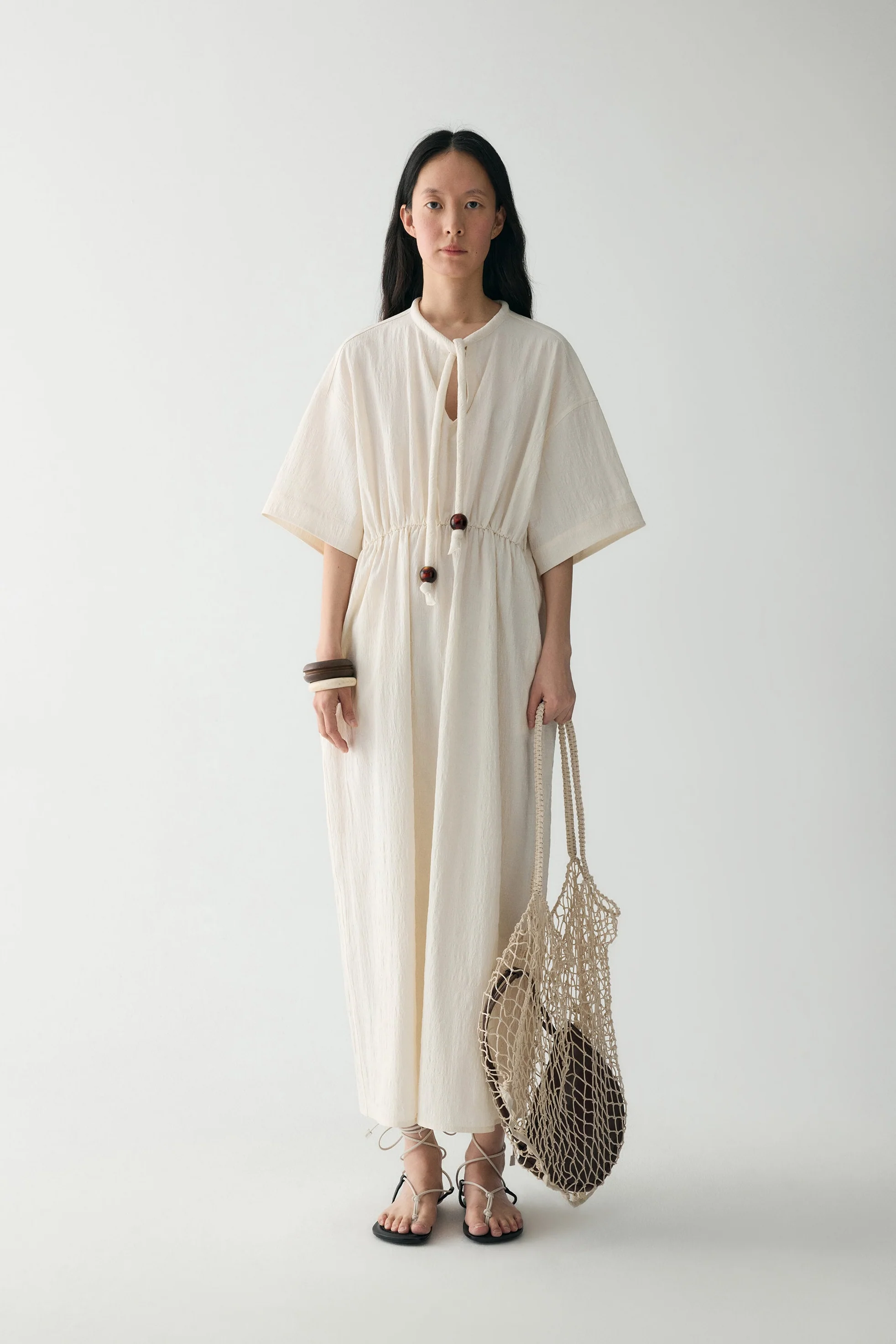 Tie-detail Maxi Dress - Image 3